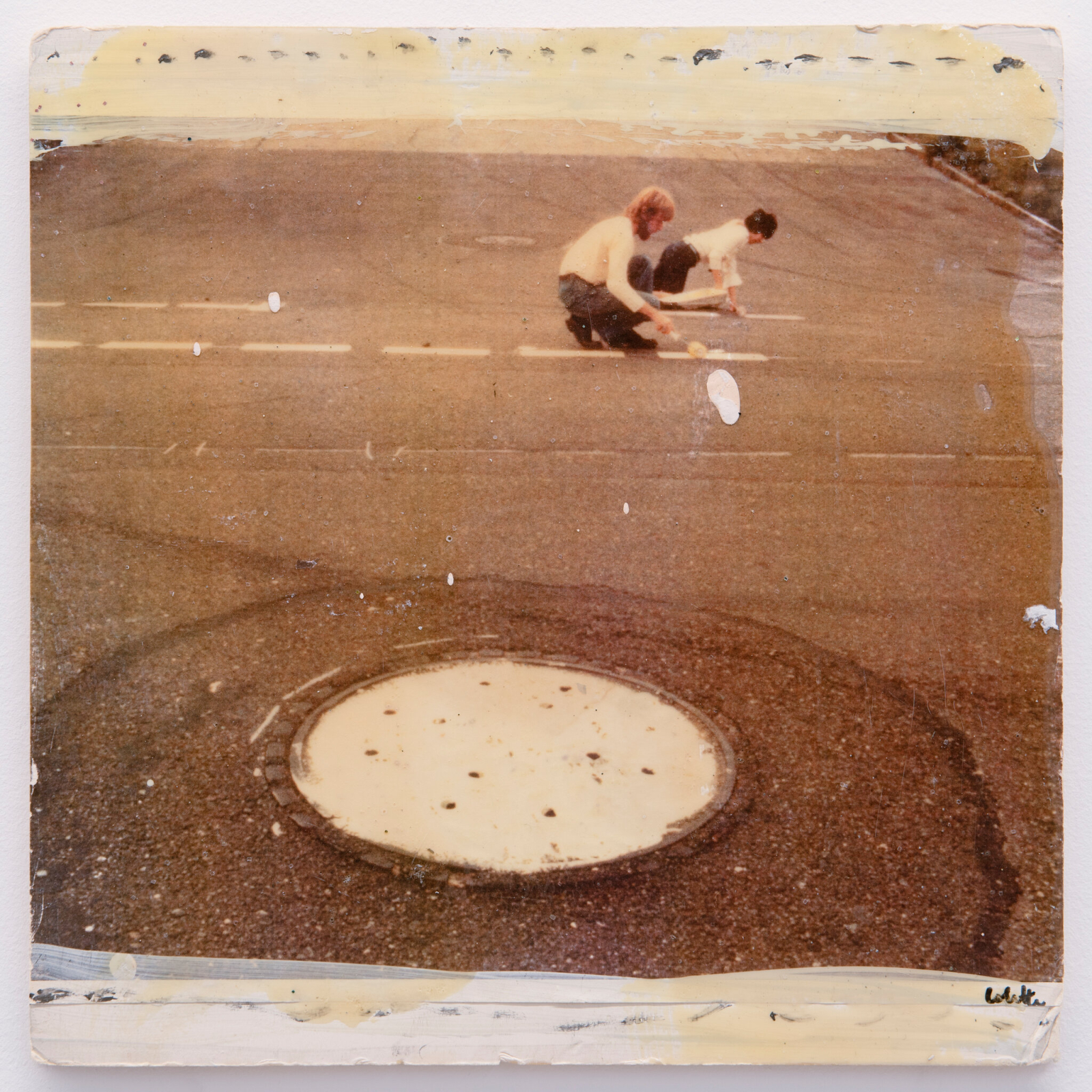 Colette Lumiere, There is Only Room for One in My Heart, fotografia, farba, żywica na piance, 1973, Dzięki uprzejmości Galerii Monopol