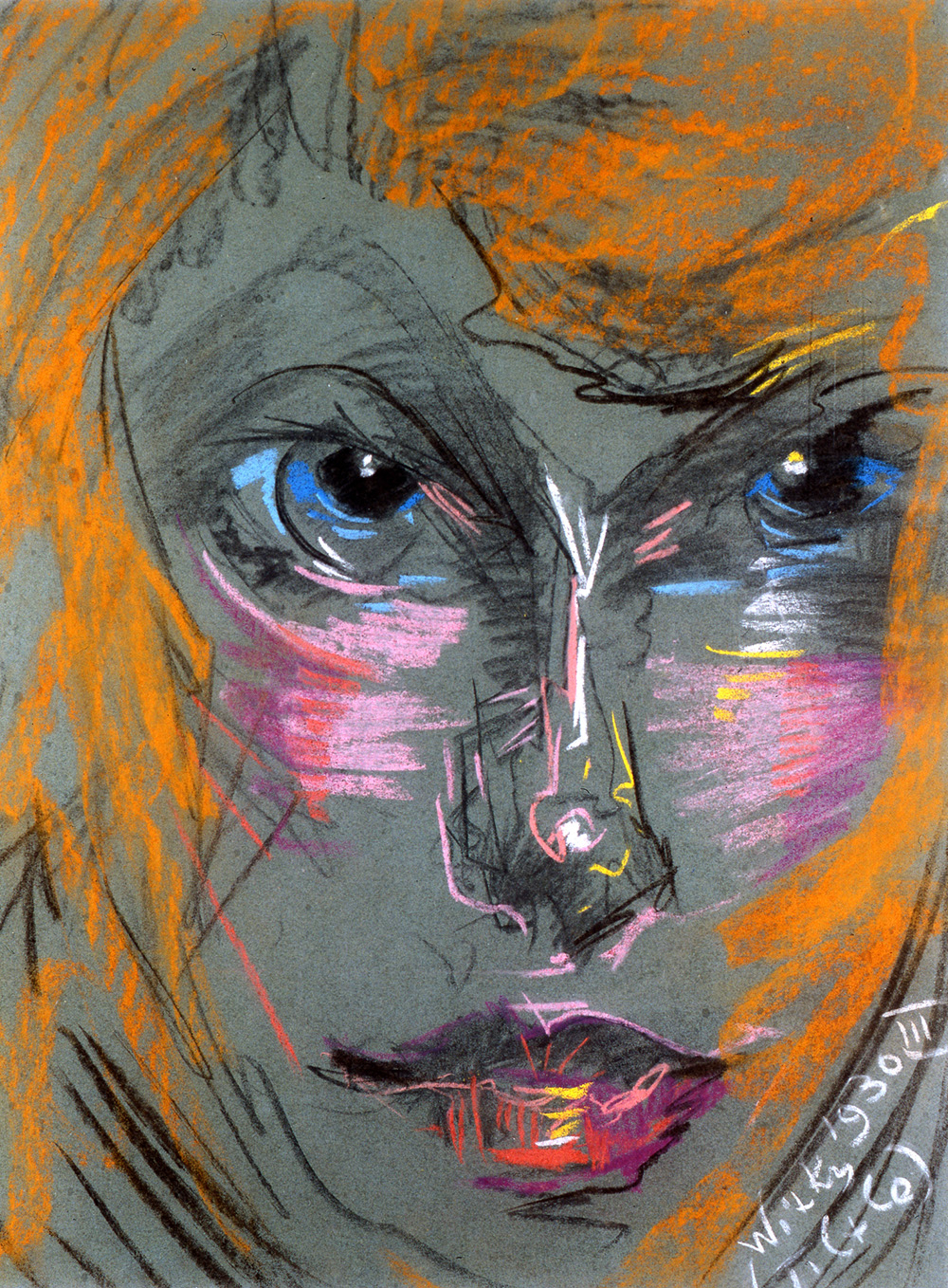Portret Włodzimierza Nawrockiego, IV 1926, pastel, papier; 100 x124 cm;Dzięki uprzejmości Muzeum Pomorza Środkowego w Słupsku
