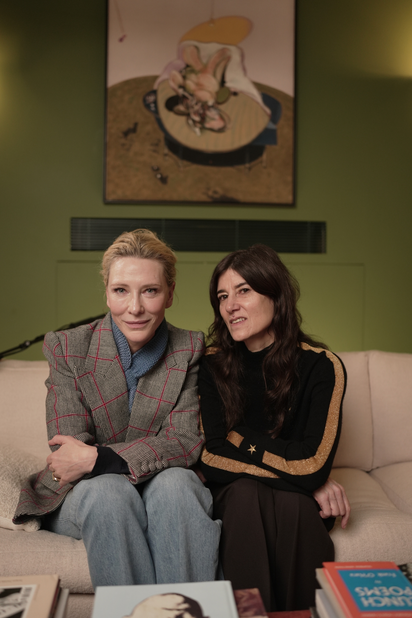 Cate Blanchett i Bella Freud / (Fot. Archiwum Fashion Neuroris with Bella Freud)