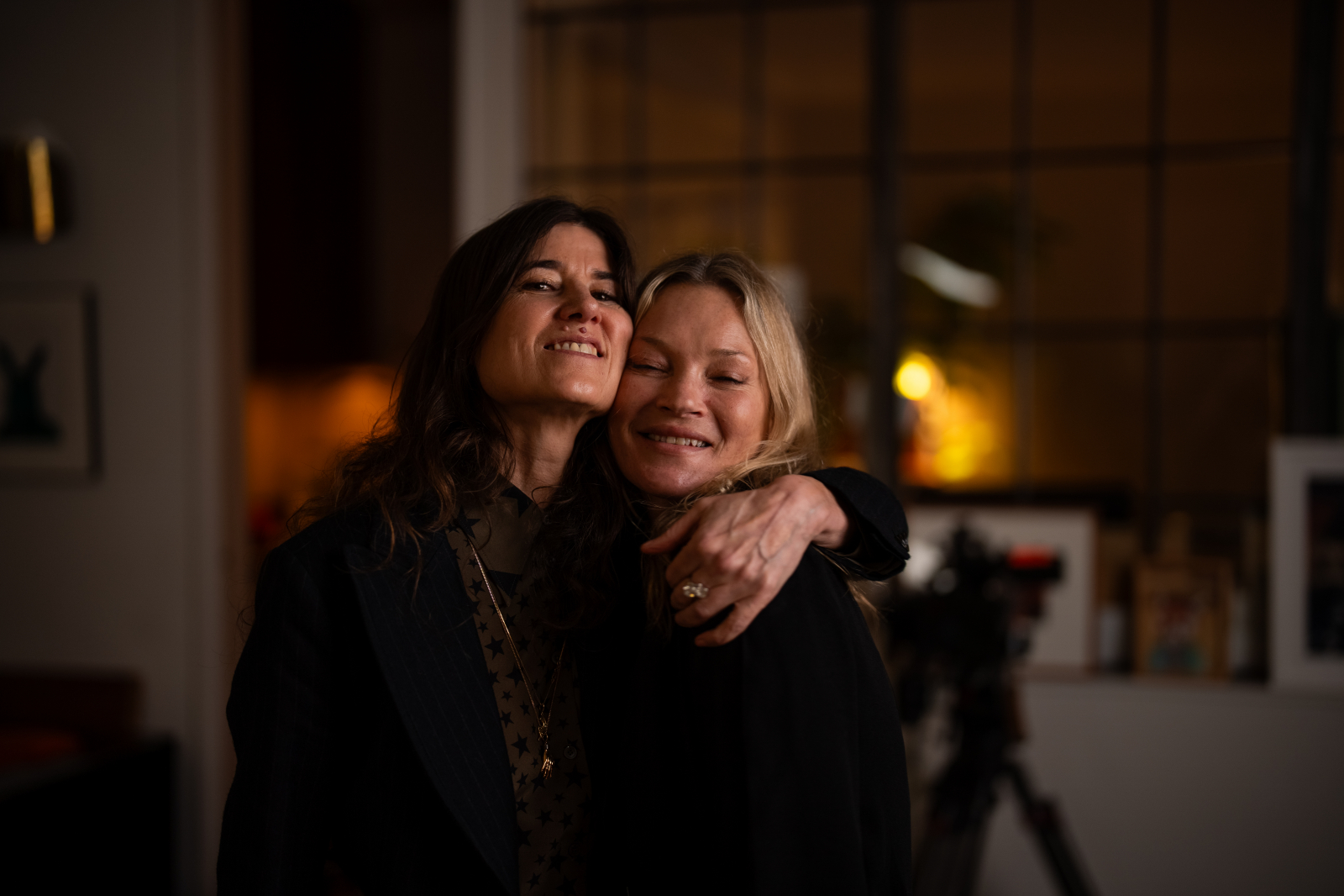 Bella Freud i Kate Moss (Fot. Archiwum Fashion Neuroris with Bella Freud)