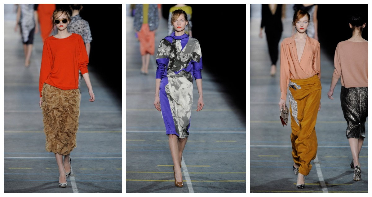 Dries Van Noten jesień-zima 2009 (Fot. Karl Prouse/Catwalking/Getty Images)