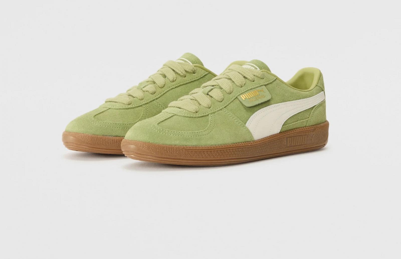 Zielone sneakersy Puma Palermo (Fot. Materiały prasowe)