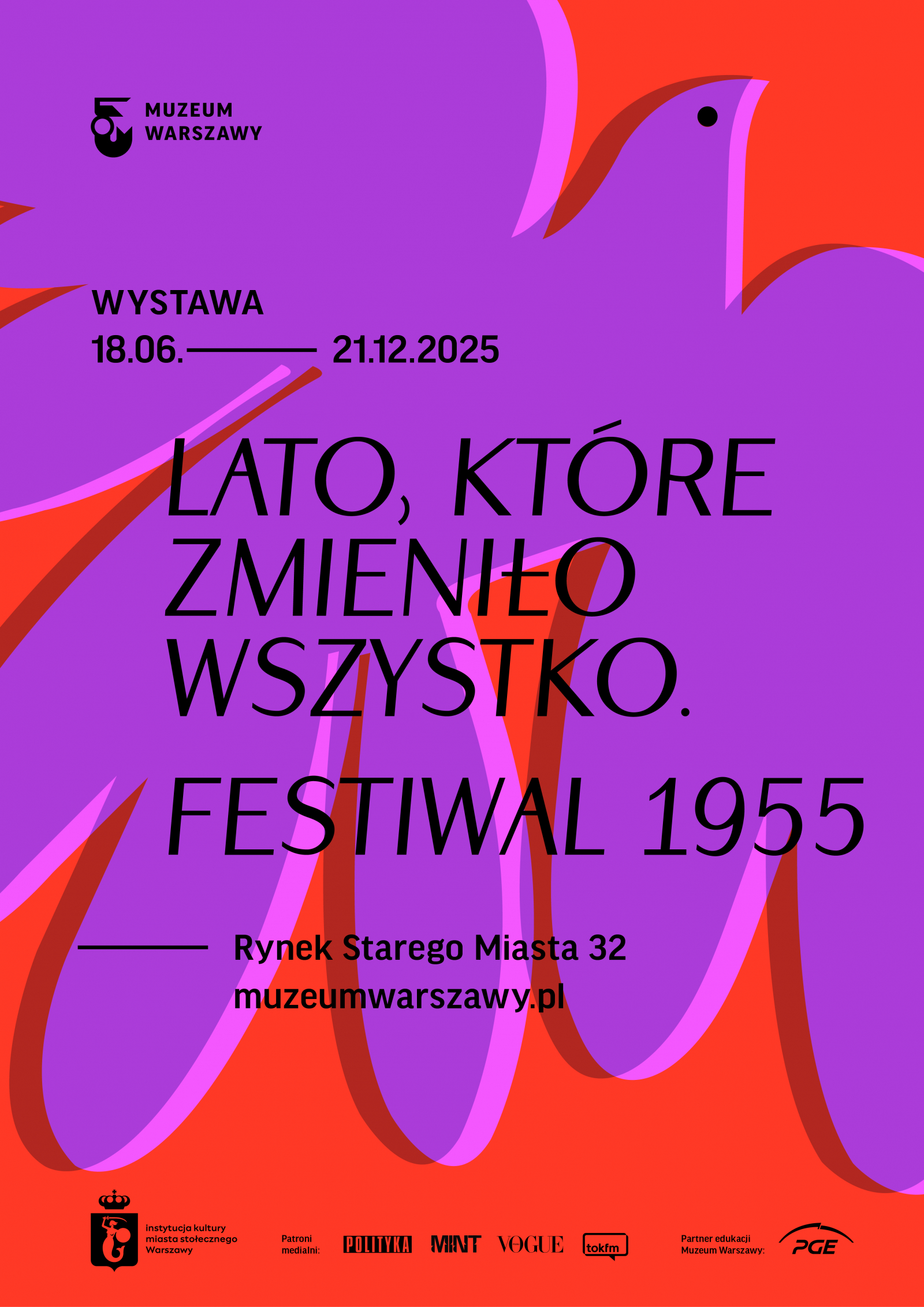 Lato, które zmieniło wszystko. Festiwal 1955 plakat