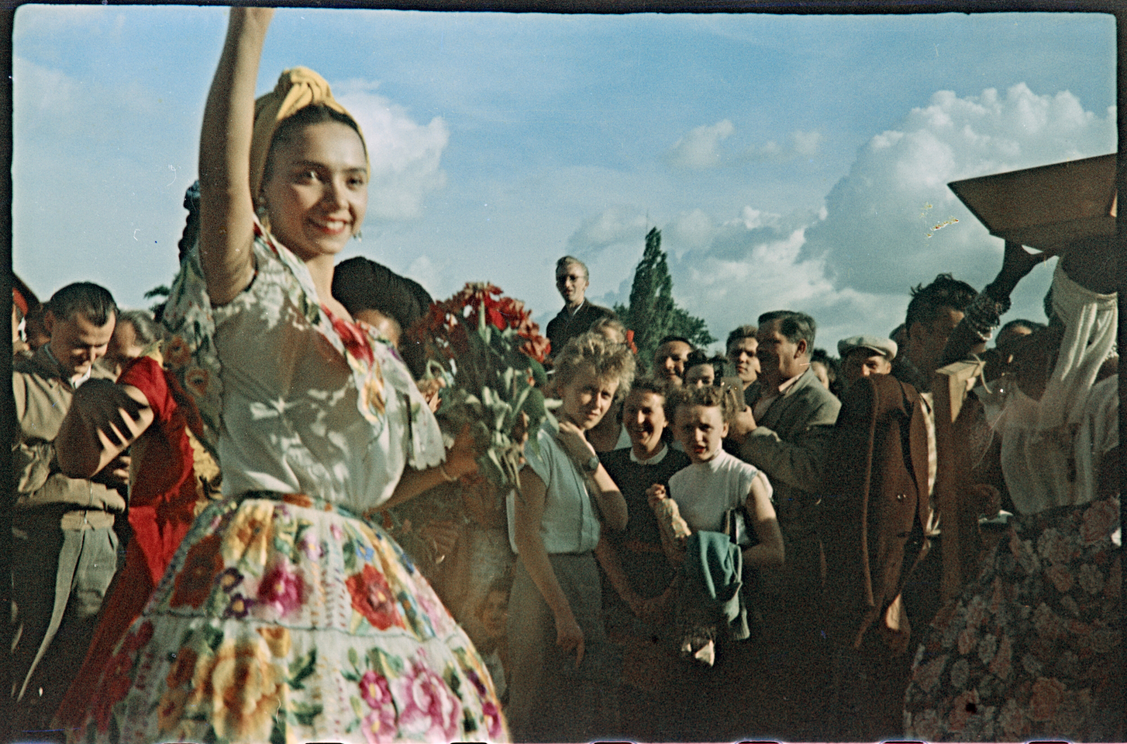 Wojciech Jankowski, Uczestniczki Festiwalu, sierpień 1955, Muzeum Warszawy