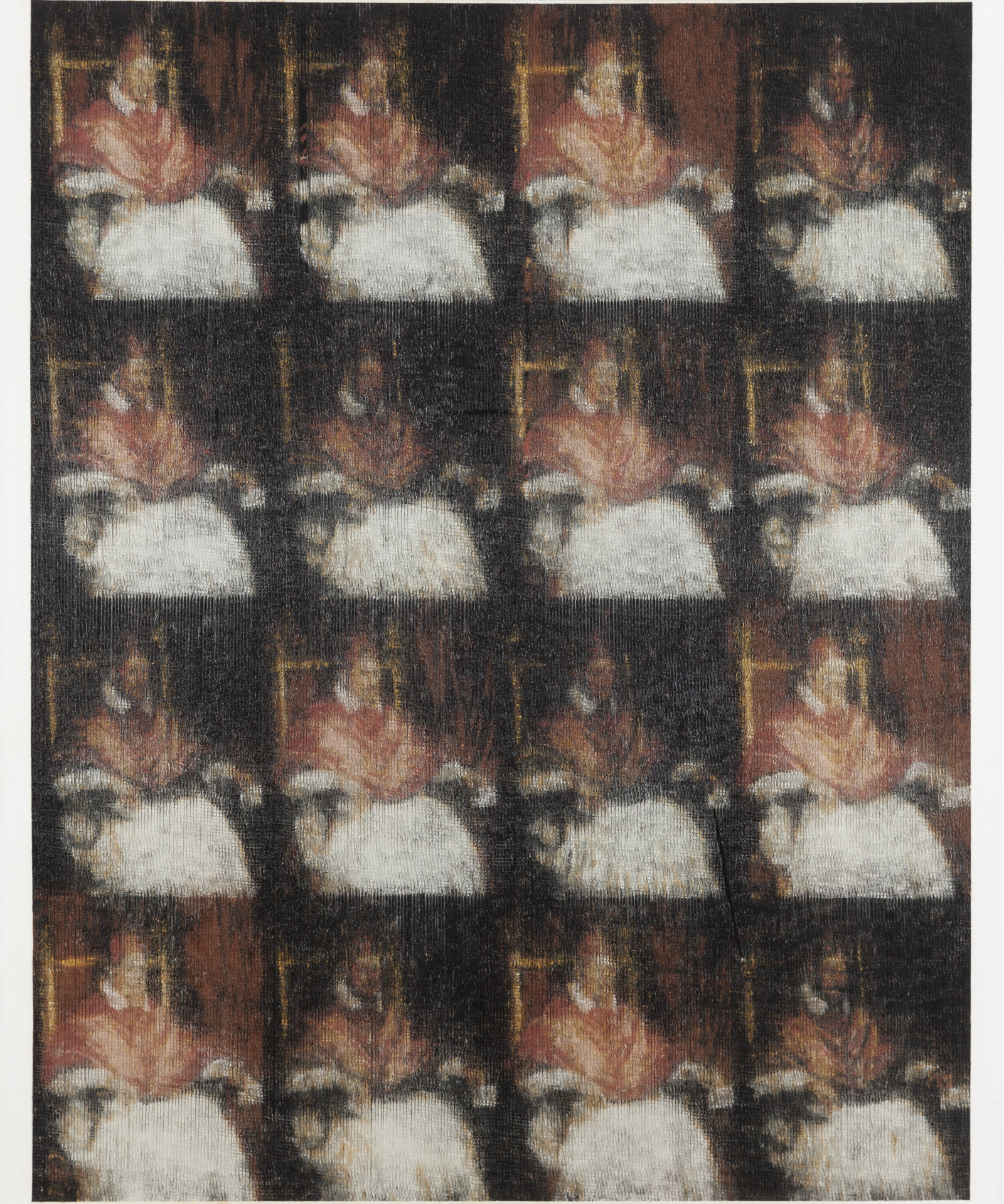 Czarnecki Bartosz, Diego Velazquez - Papież Innocenty X x16, 2021, olej, płótno
