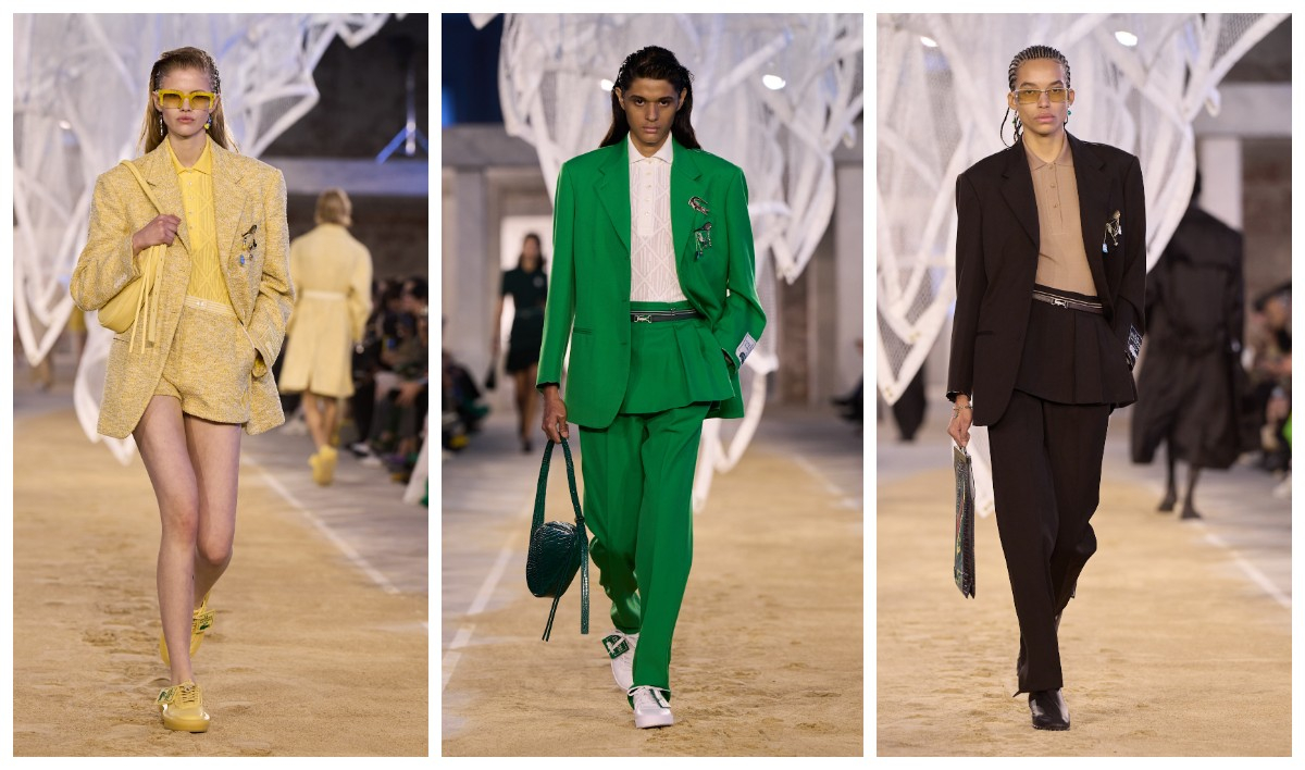 Lacoste wiosna-lato 2025 (Fot. Spotlight. Launchmetrics)