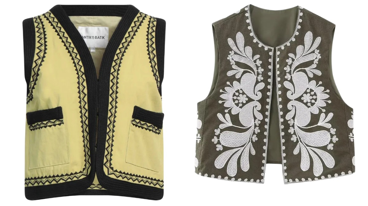 Kamizelki boho Antik Batik, Lerrita / (Fot. Materiały prasowe)