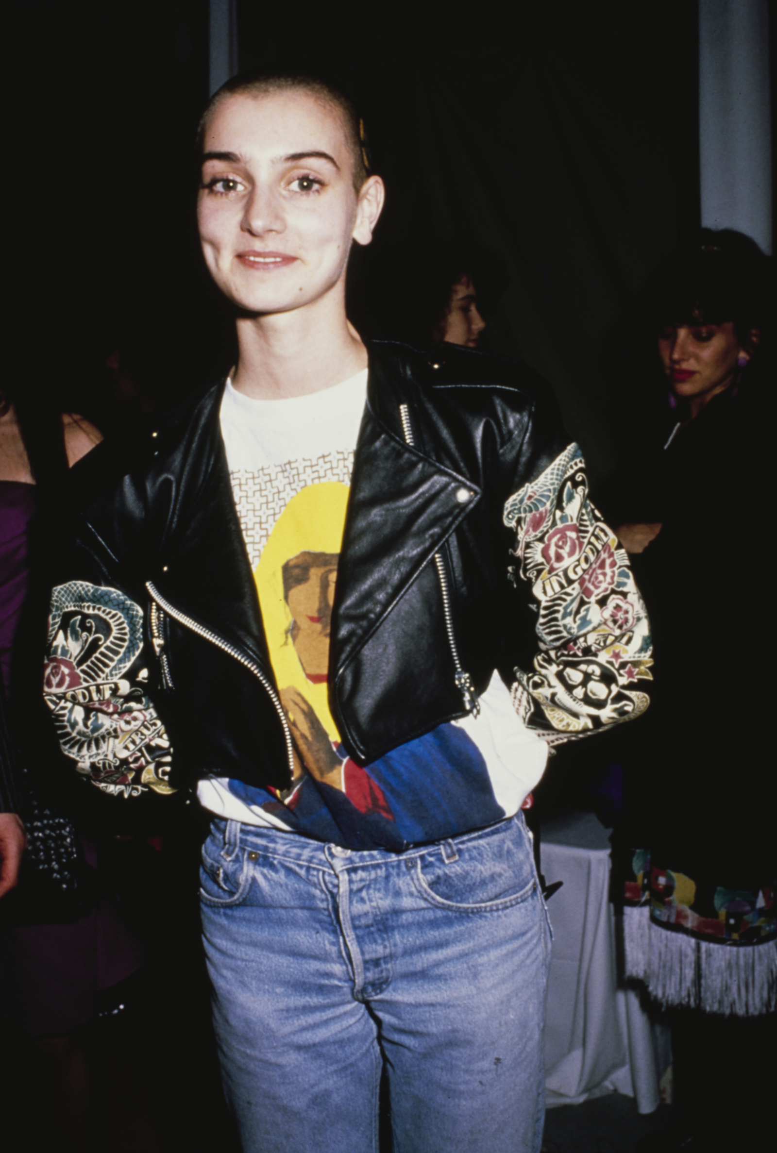 Sinead OConnor na rozdaniu nagród Grammy w 1989 roku / (Fot. Vinnie Zuffante/Getty Images)