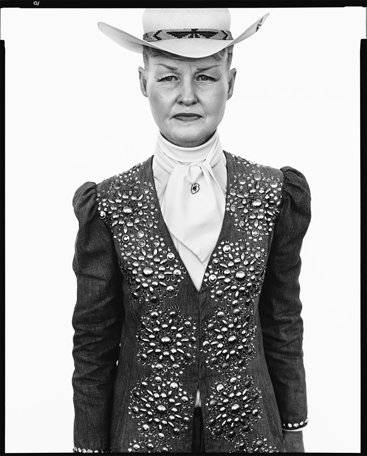 Ruby Mercer, publicystka, Frontier Days, Cheyenne, Wyoming, 31 lipca 1982. Fot. Richard Avedon © The Richard Avedon Foundation