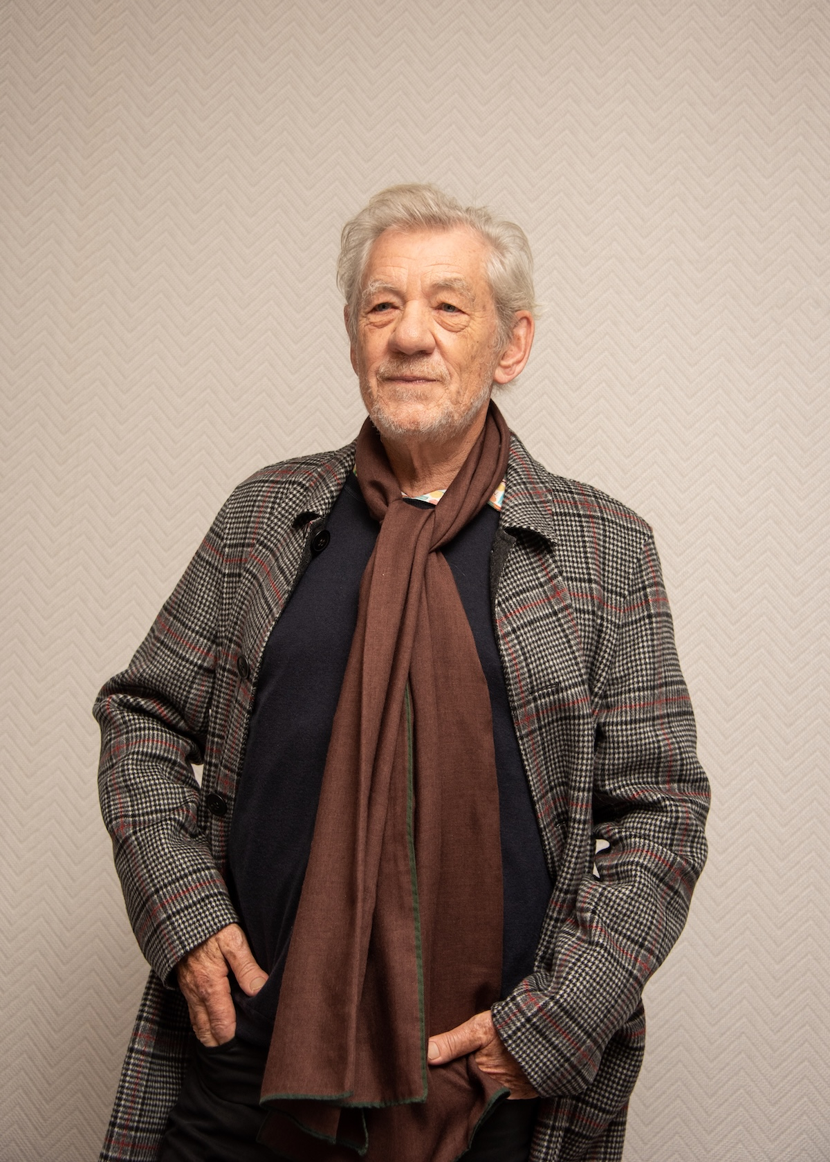 Ian McKellen w 2019 roku. (Fot. Vera Anderson/WireImage)