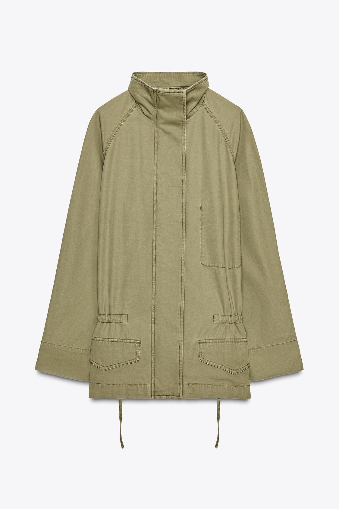 Parka damska Zara. (Fot. materiały prasowe)