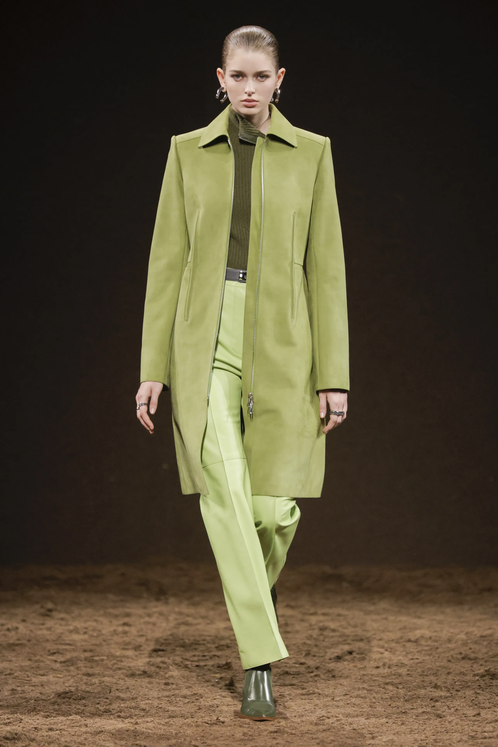 Hermès na jesień-zimę 2025-2026 (Fot. Victor VIRGILE/Getty Images)
