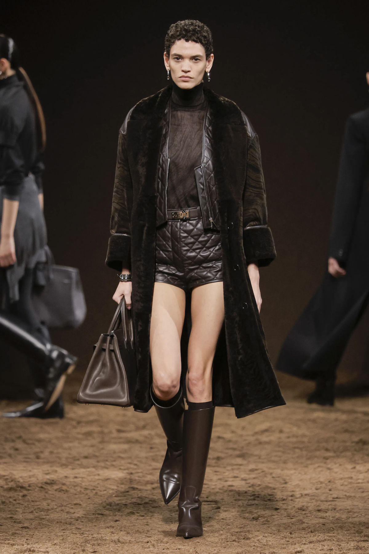 Hermès na jesień-zimę 2025-2026 (Fot. Victor VIRGILE/Getty Images)