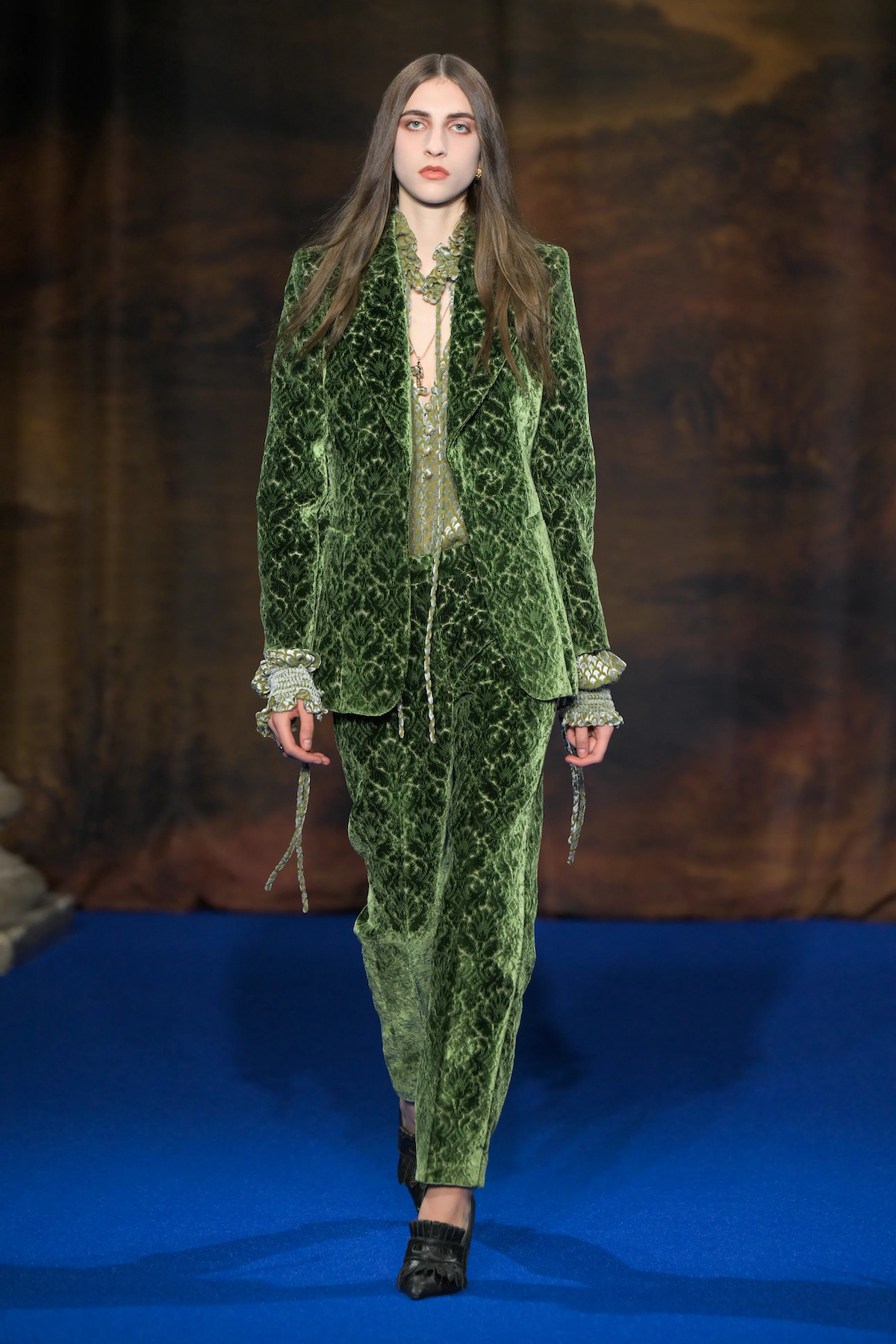 Burberry na jesień-zimę 2025-2026 (Fot. WWD/Getty Images)