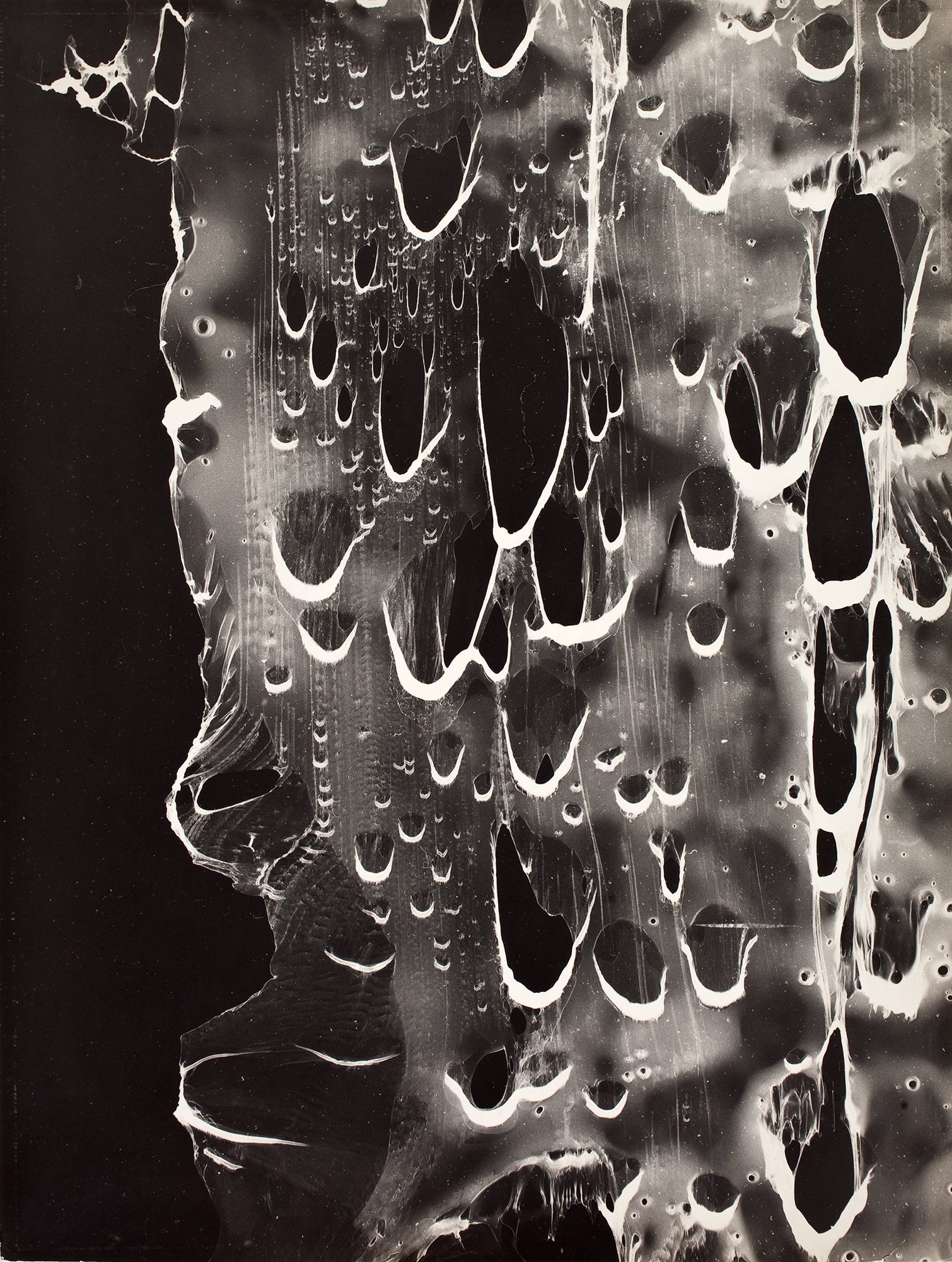Zdzisław Beksiński, Dziuple pająków, 1957, Muzeum Narodowe we Wrocławiu.