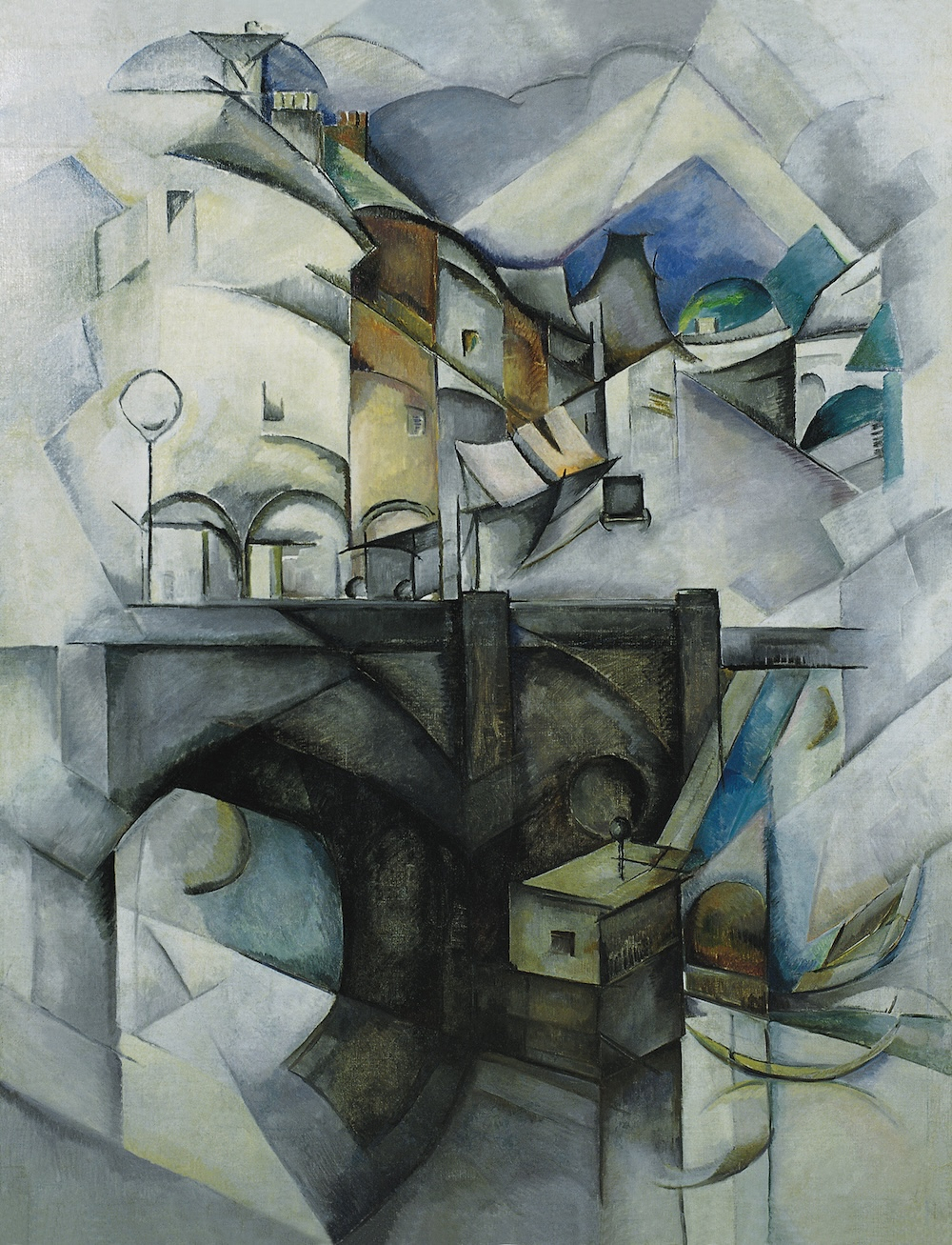 Aleksandra Ekster, Most (Sèvres), ok. 1912 (National Art Museum of Ukraine)