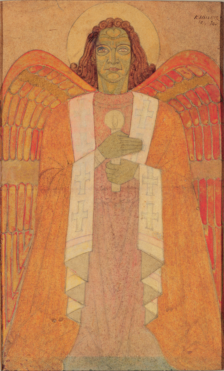 Karol Hiller, Anioł, 1920 (Muzeum Sztuki w Łodzi)