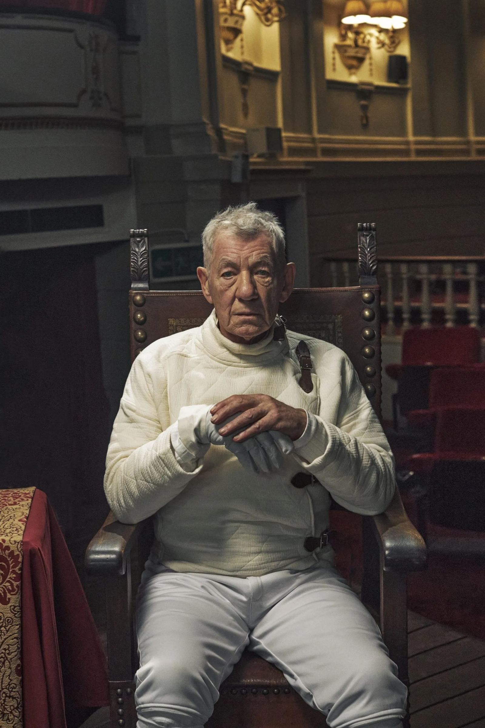 Ian McKellen jako Hamlet w filmie „Hamlet”, 2024. (Fot. materiały prasowe)