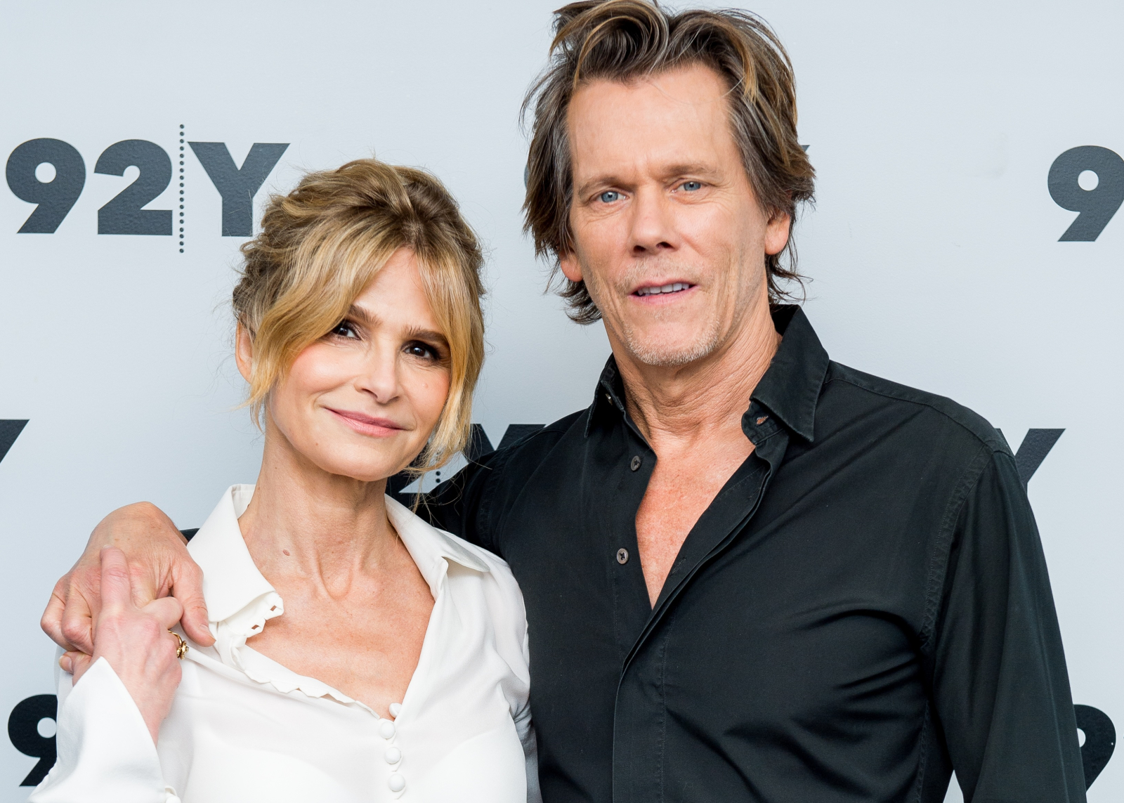 Kyra Sedgwick i Kevin Bacon w 2017 roku. (Fot. Roy Rochlin/Getty Images)