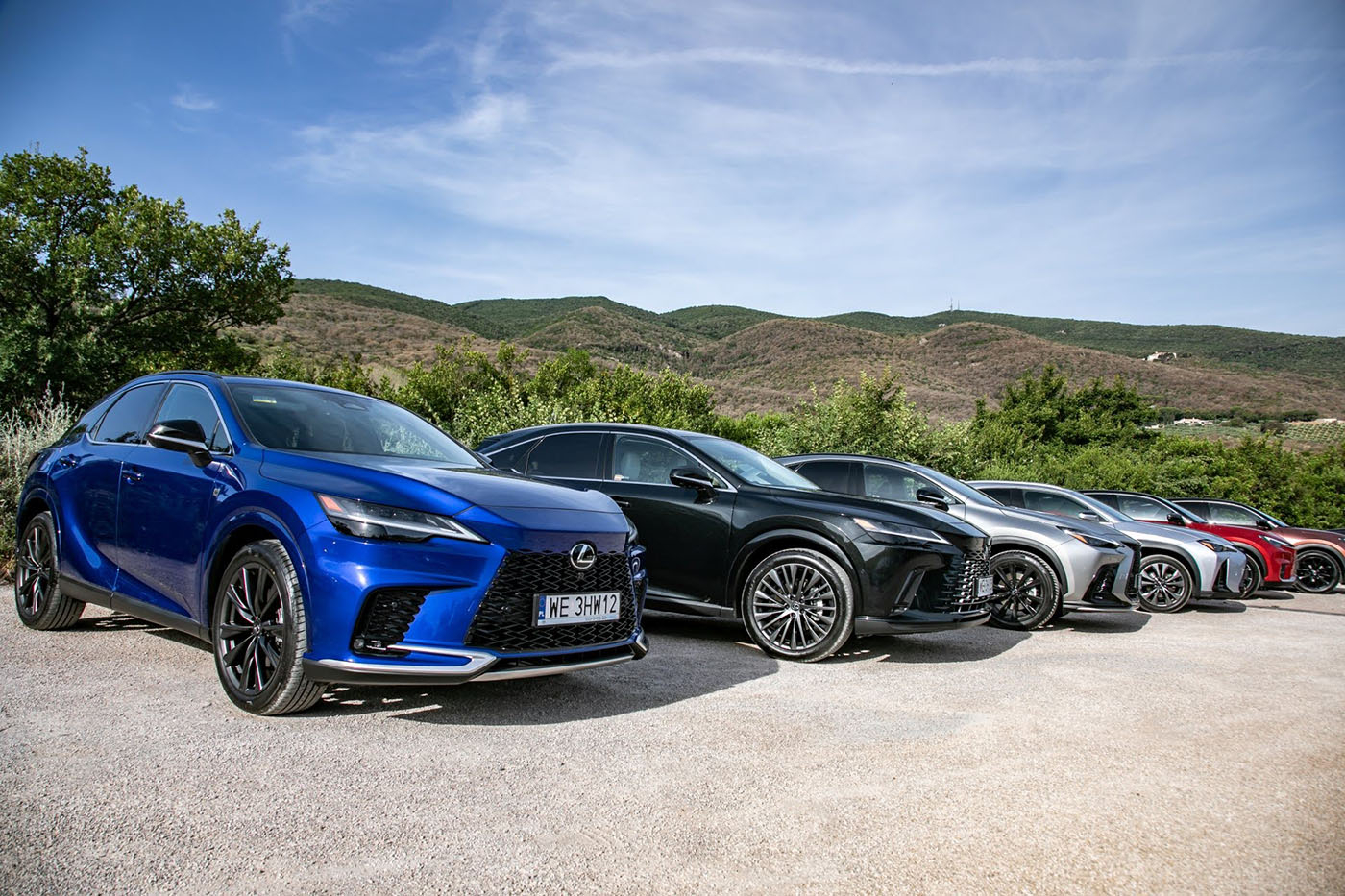 Modele SUV marki Lexus (Fot. Materiały prasowe)