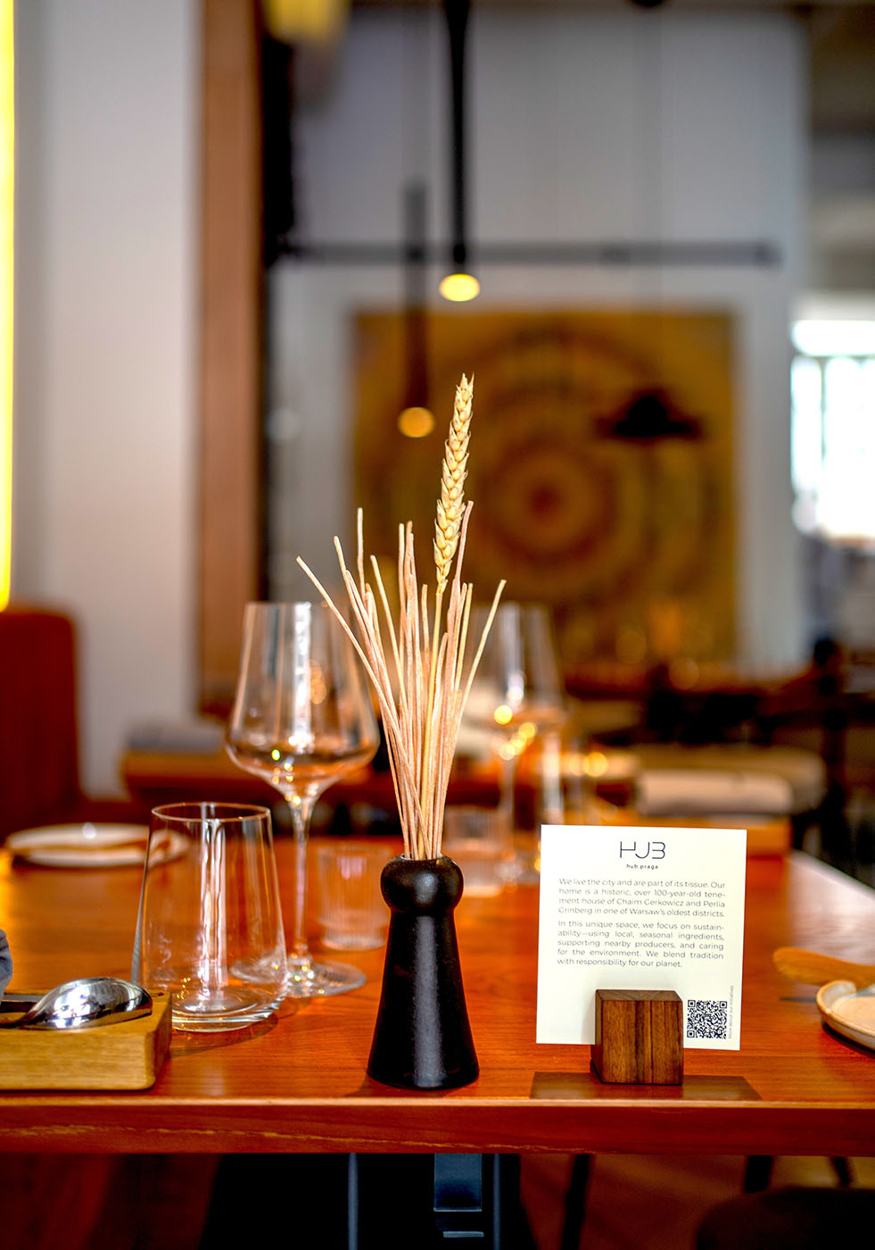 Restauracja Hub (Fot. Małgorzata Minta)