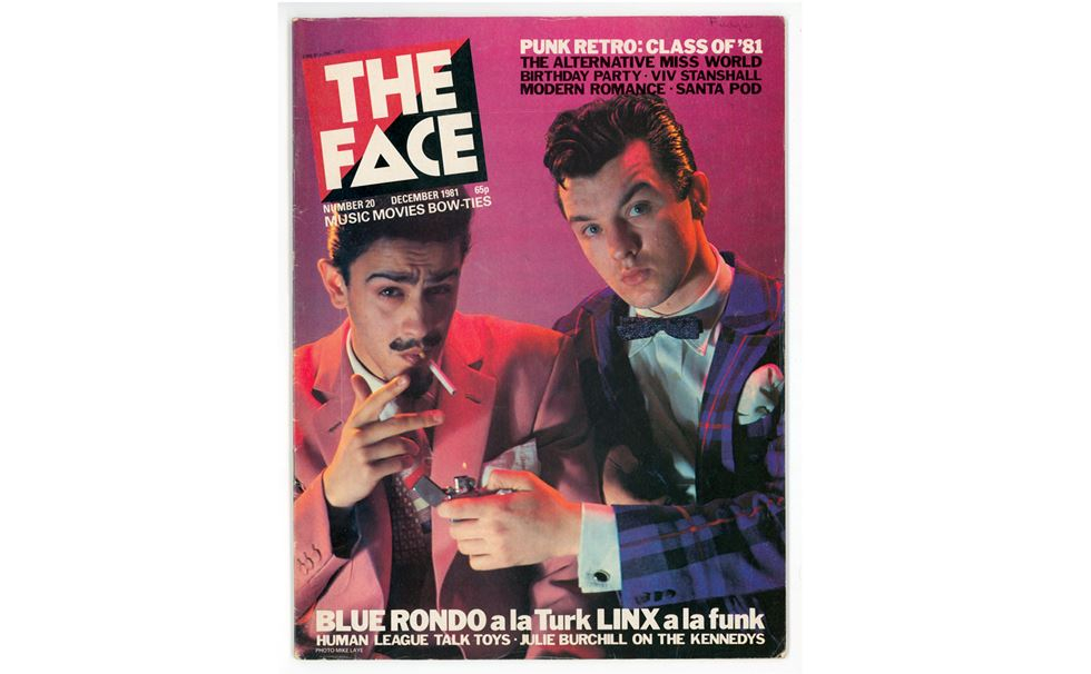 Okładka magazynu The Face z grudnia 1982 / Fot. Design Museum Collection