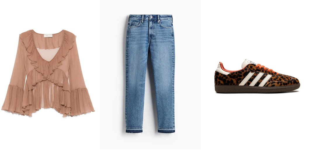 Duet jeansów slim ze sneakersami króluje w modzie od lat 70. / Fot. materiały prasowe