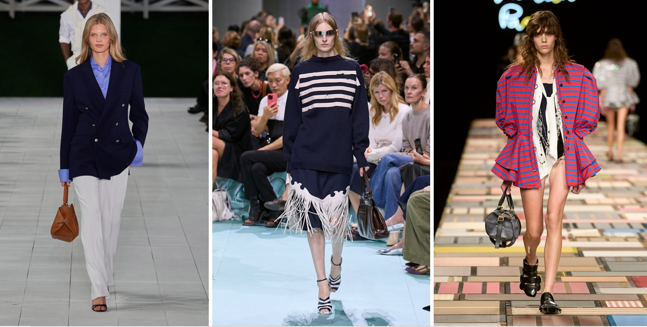 Ralph Lauren, Prada, Louis Vuitton / Fot. Spotlight. Launchmetrics