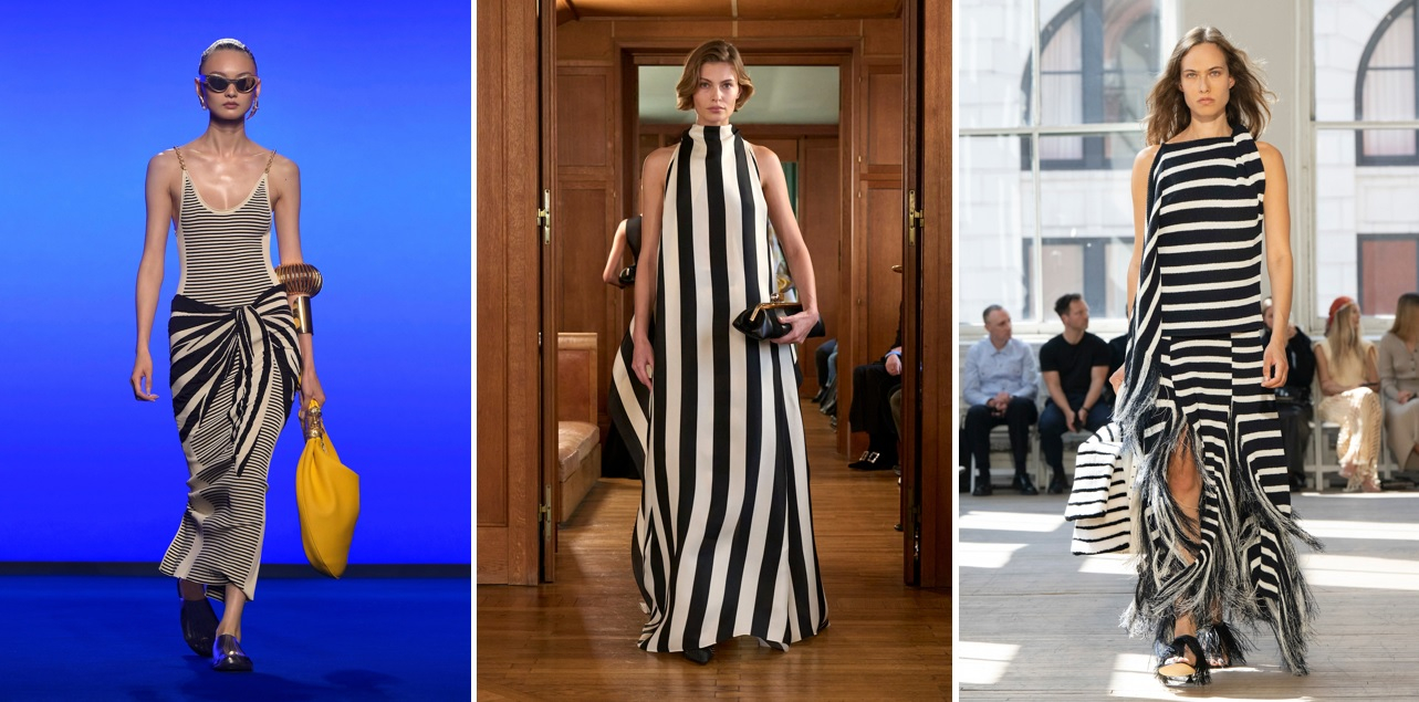 Schiaparelli, Jacquemus, Proenza Schouler / Fot. Spotlight. Launchmetrics