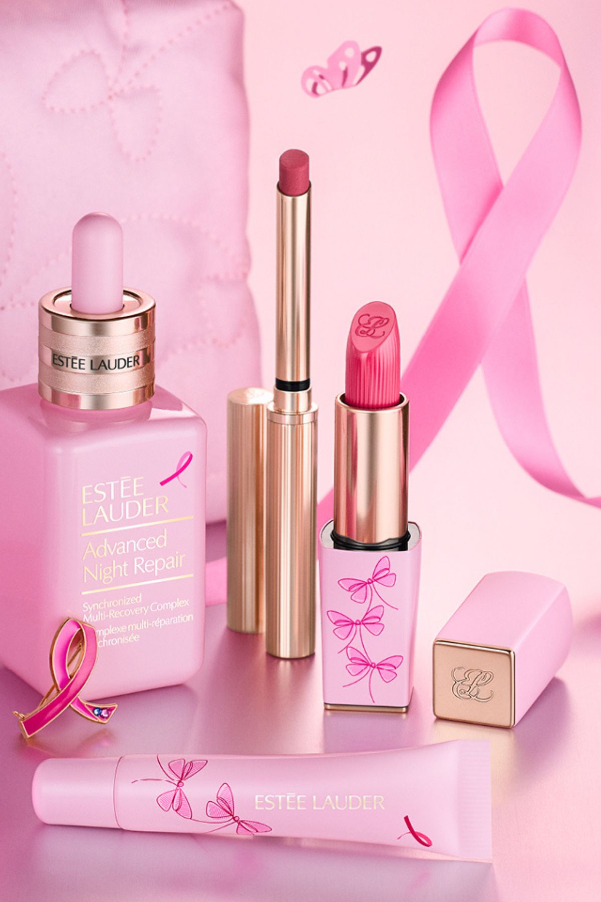 Estée Lauder po raz kolejny wspiera walkę z rakiem piersi / Fot. Materiały prasowe