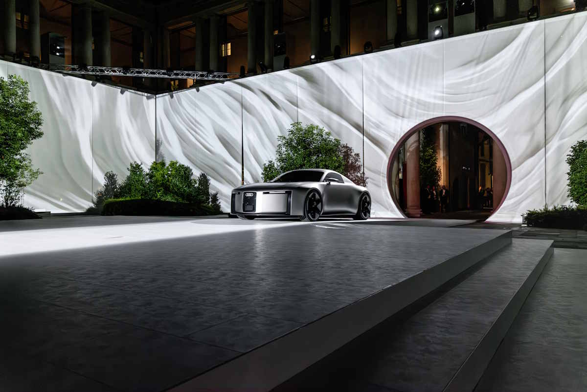 Premiera Audi Concept C w Mediolanie.