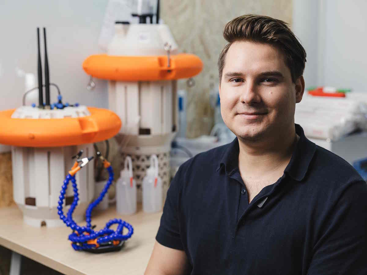 Filip Budny, projekt WaterSense.