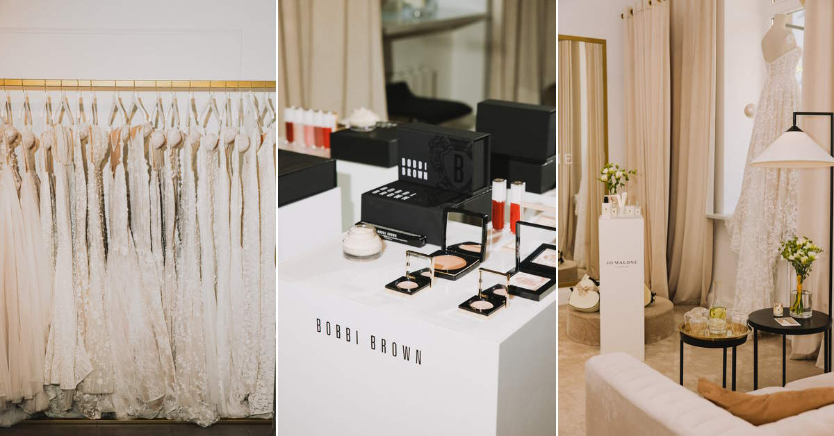 Prezentacja zapachów ślubnych od Jo Malone London podczas wspólnego wydarzenia marek Jo Malone London x Bobbi Brown x Maverie.