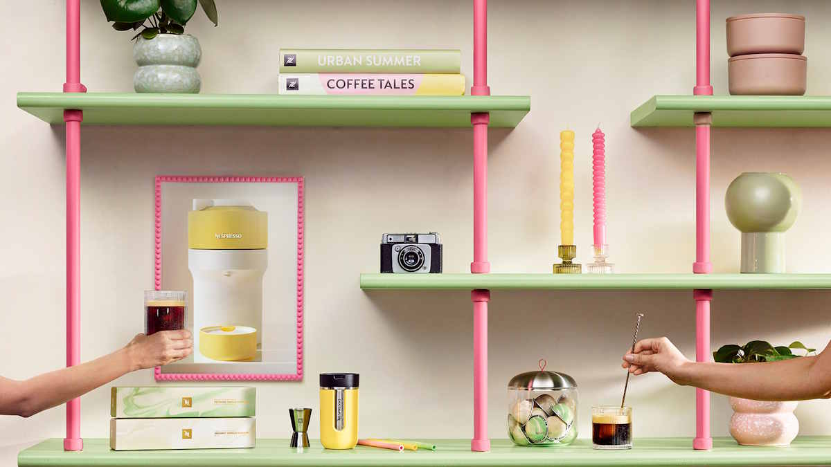 Nespresso wprowadza pastelową kolekcję na lato 2025.