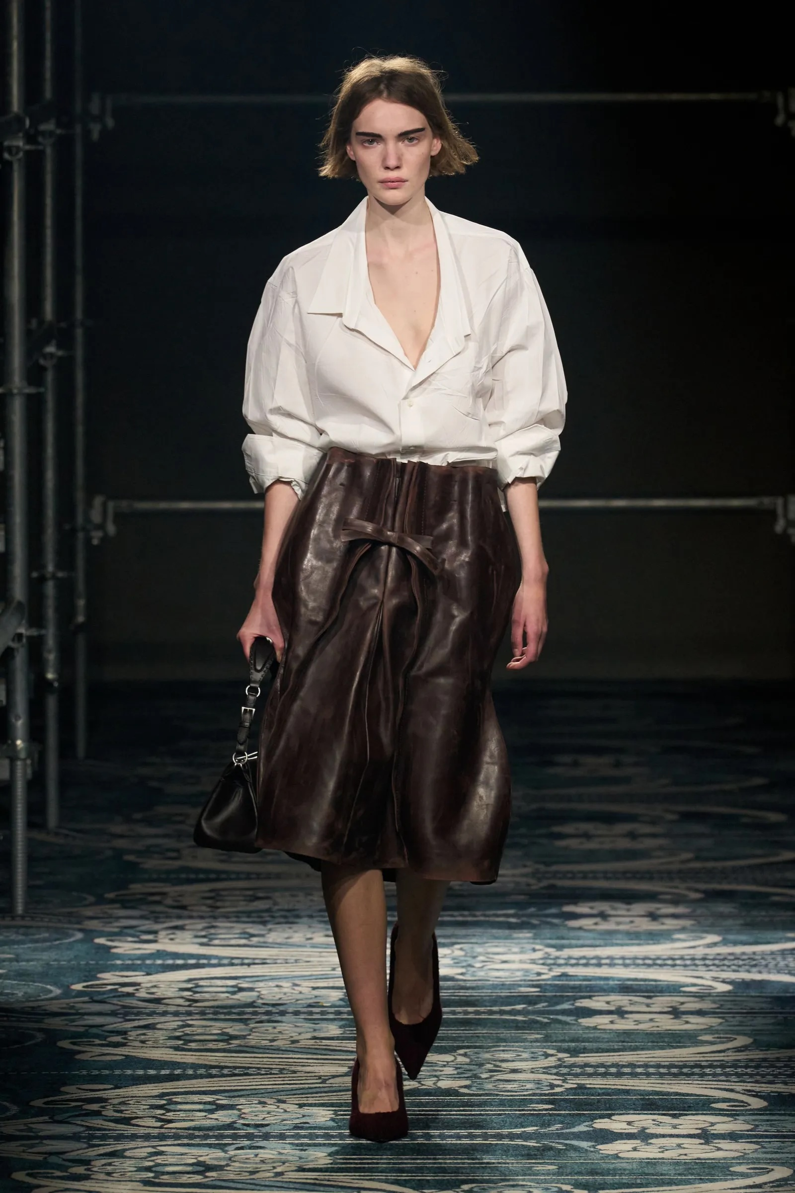 Prada, jesień-zima 2025. (Fot. Umberto Fratini/Gorunway)