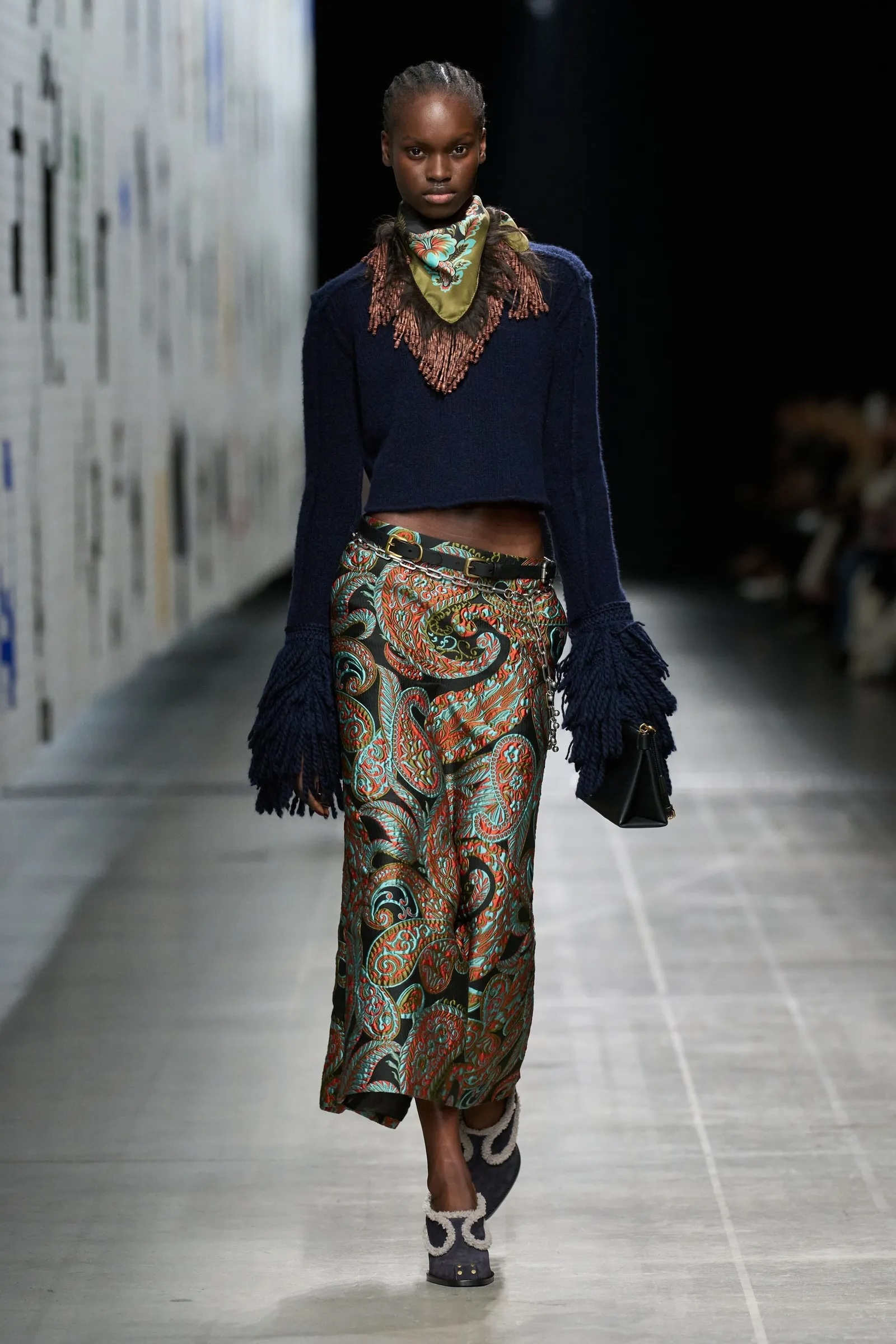 Etro jesień-zima 2025. (Fot. Filippo Fior / Gorunway)