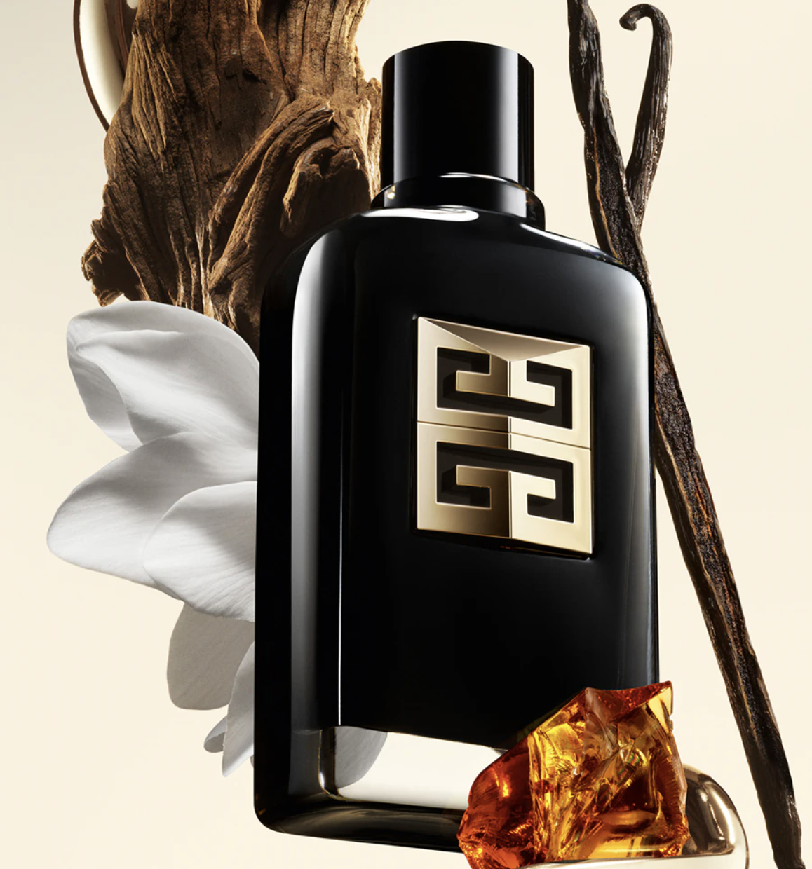 Perfumy na jesień w eleganckim flakonie, z dodatkiem wanilii, drewna i białych kwiatów.