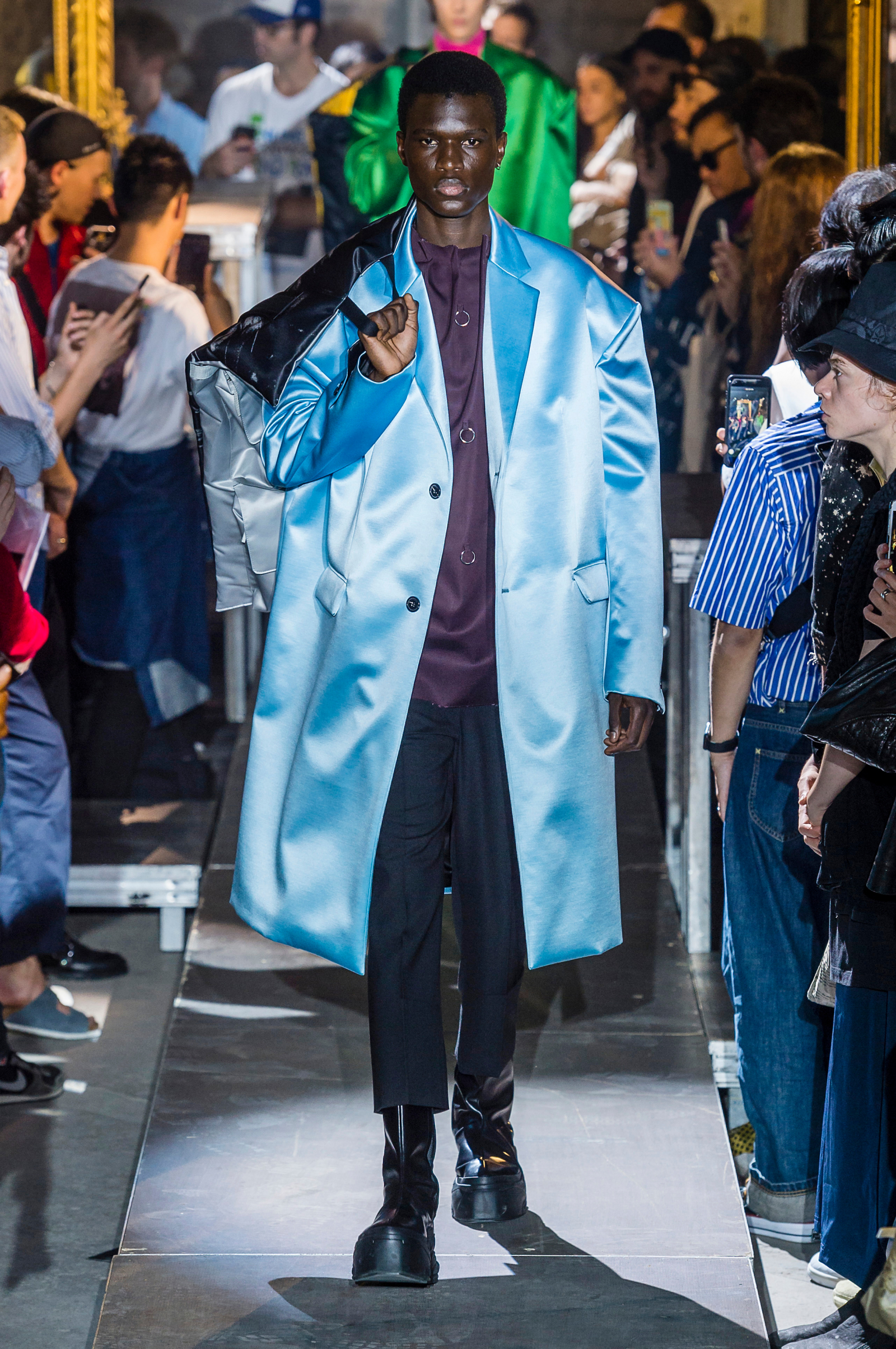 Raf Simons wiosna 2019 (Fot. Spotlight.Launchmetrics)