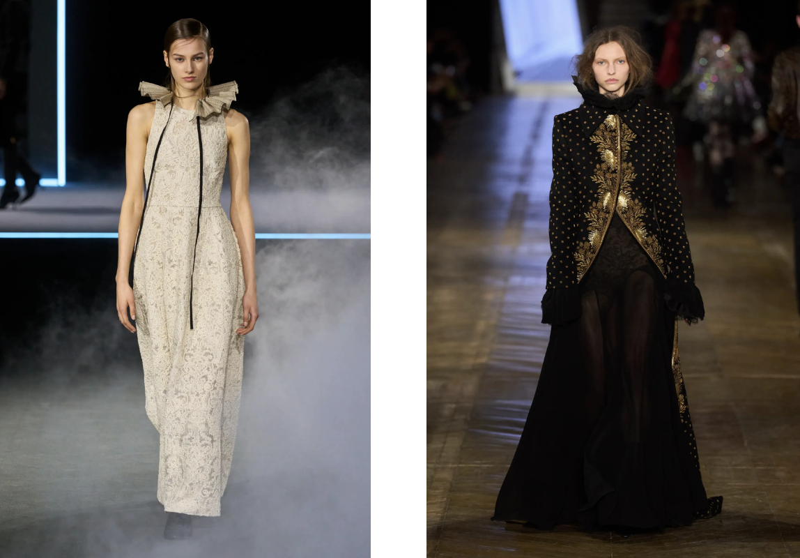 Dior; Alexander McQueen jesień-zima 2026 (Fot. GoRunway)
