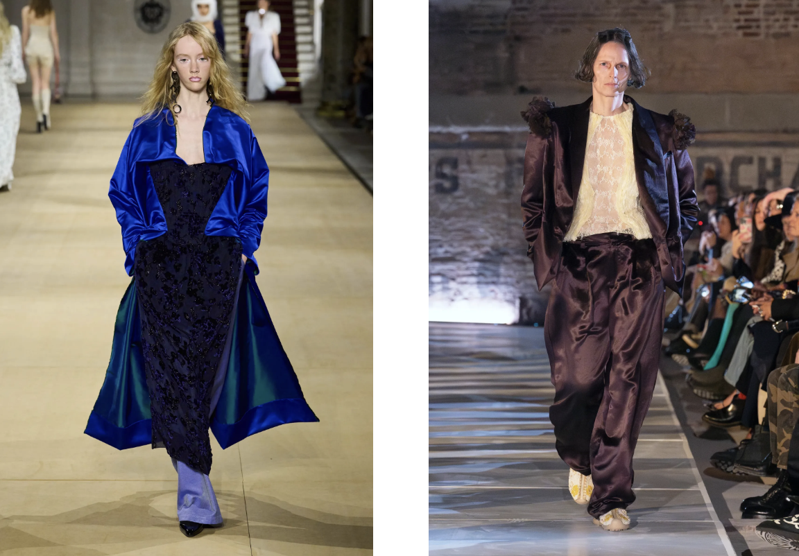 Andreas Kronthaler dla Vivienne Westwood; Collina Strada jesień-zima 2026 (Fot. GoRunway)
