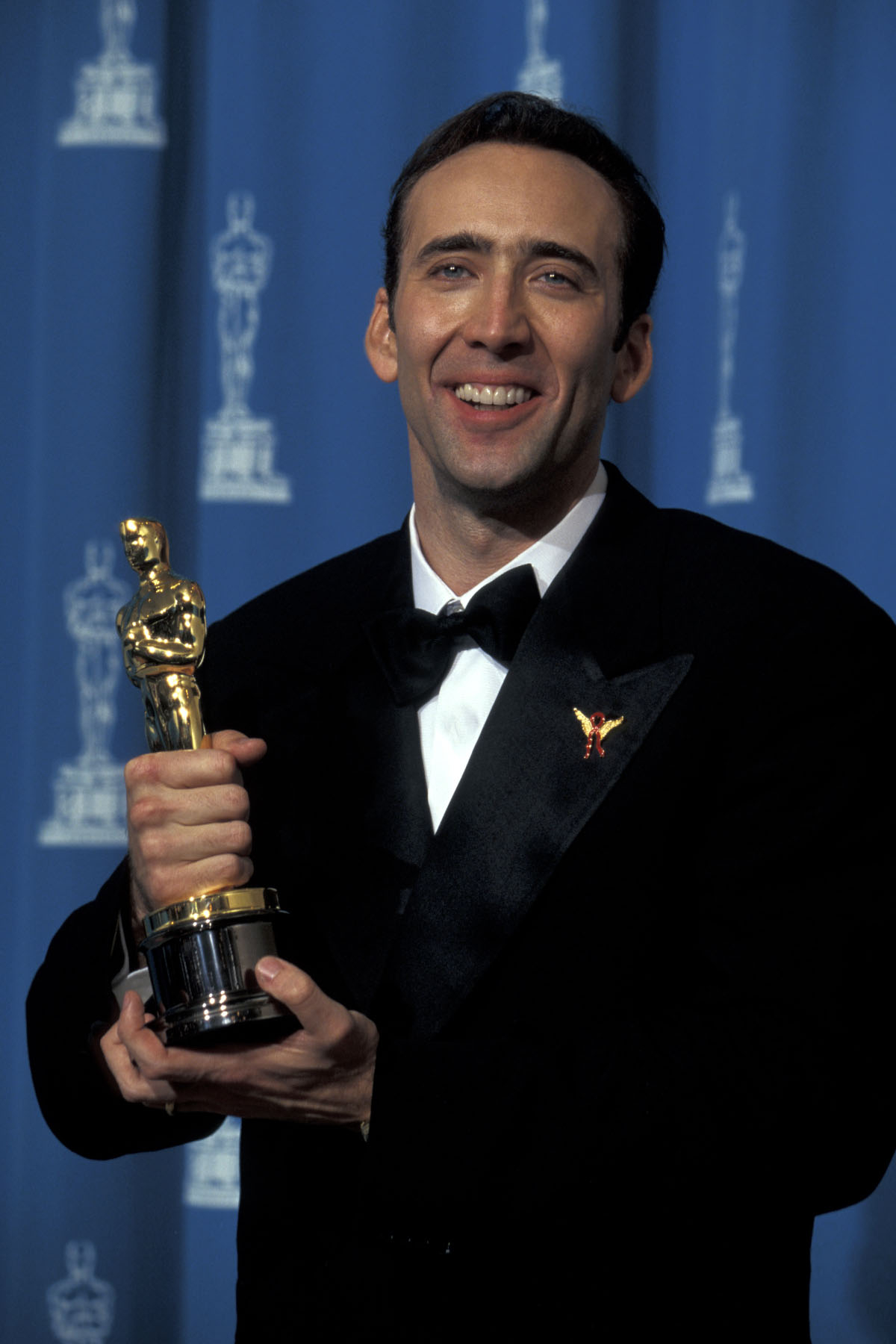 Nicolas Cage podczas 68. ceremonii rozdania Oscarów (Fot. Jim Smeal/Ron Galella Collection/Getty Images)