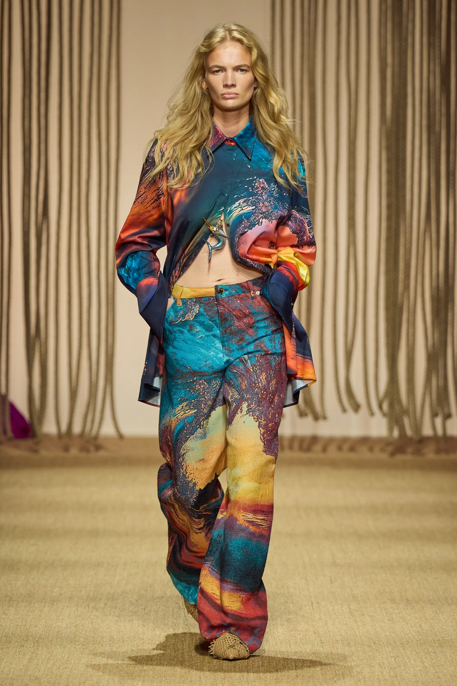 Roberto Cavalli wiosna-lato 2025 (Fot. Isidore Montag/Gorunway)