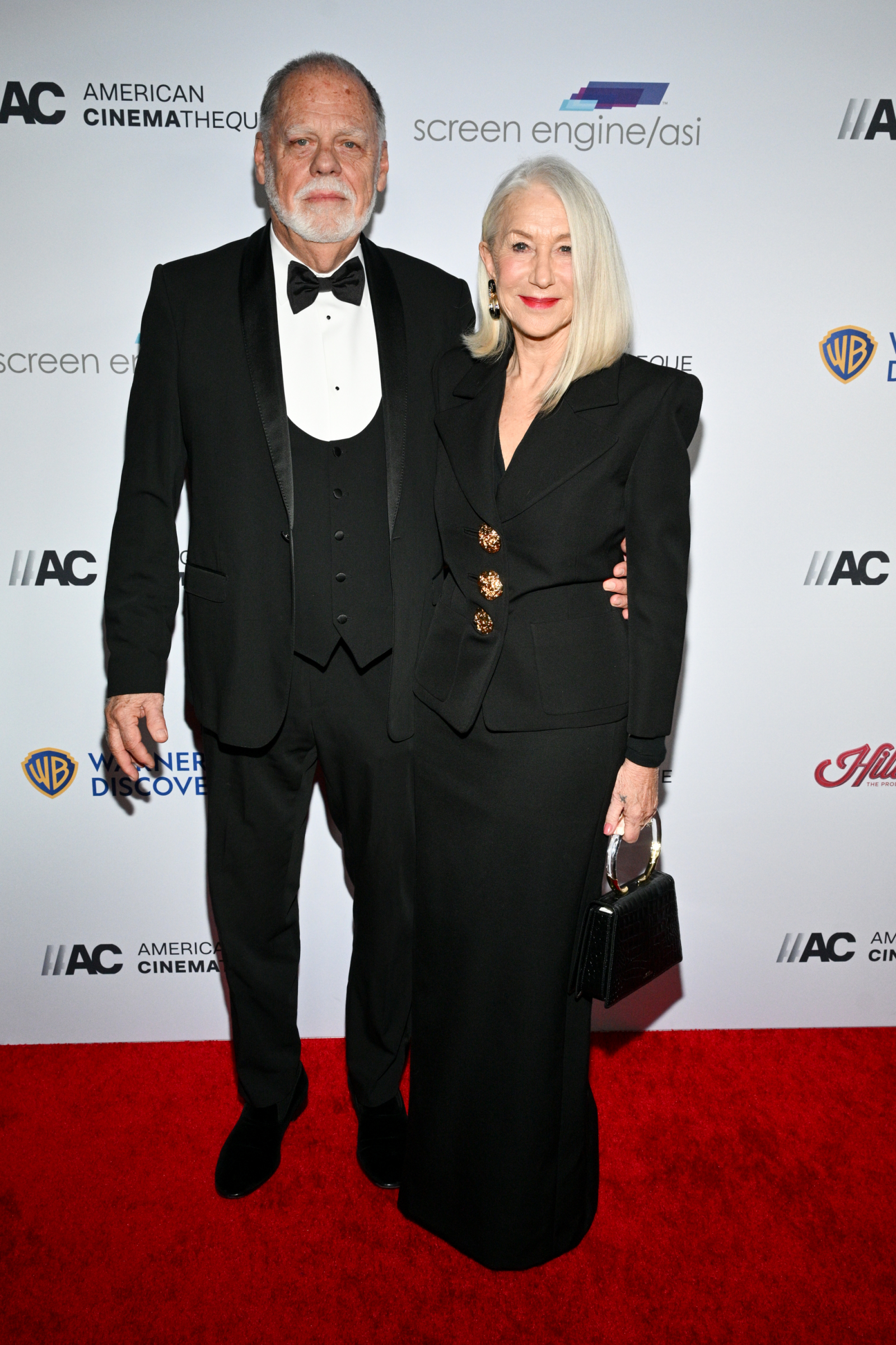 Taylor Hackford i Helen Mirren w 2024 roku (Fot. Michael Buckner/Variety via Getty Images)