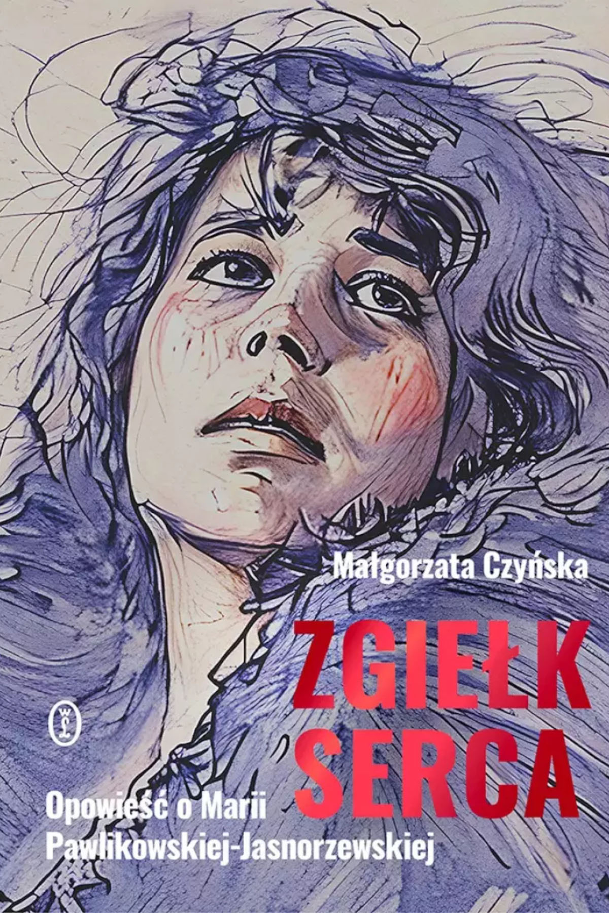 Okładka ksiażki Małgorzaty Czyńskiej o Marii Pawlikowskiej-Jasnorzewskiej „Zgiełk serca” (Materiały prasowe)