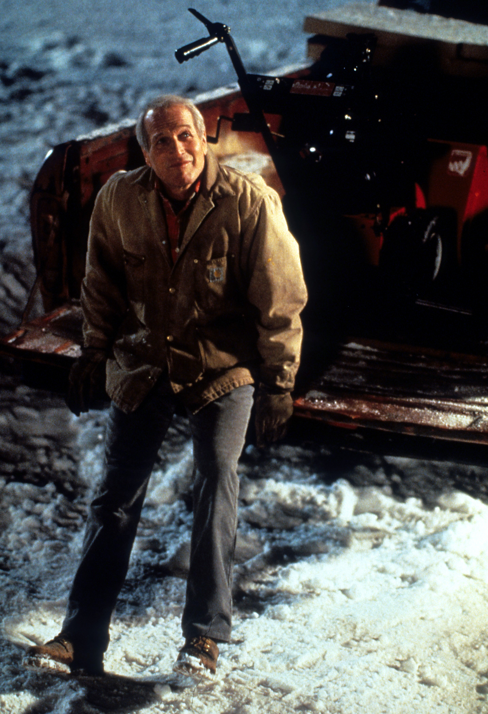 Paul Newman na planie filmu „Naiwniak” (Fot. Paramount/Getty Images)