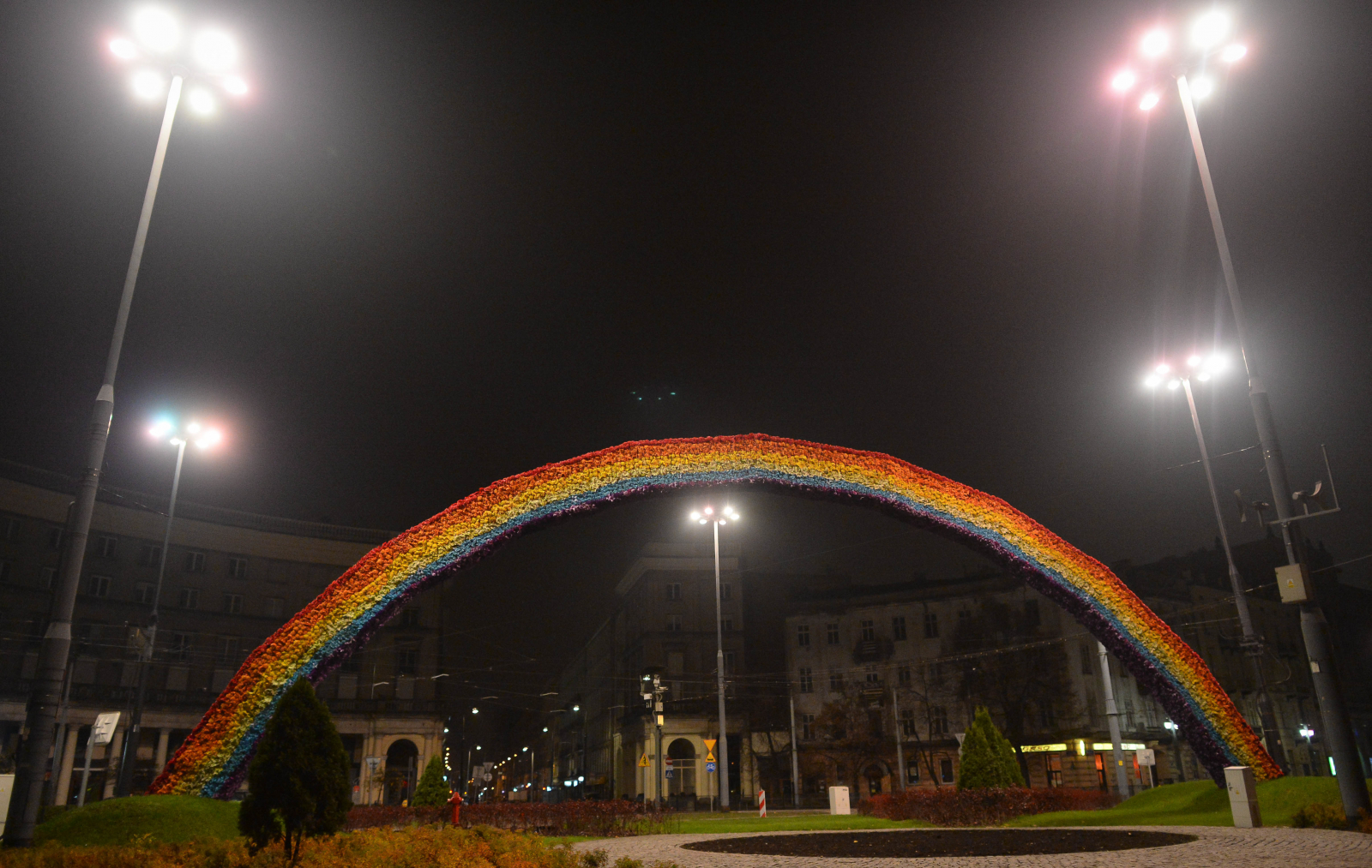 Tęcza Julity Wójcik (Fot. NurPhoto/NurPhoto via Getty Images)