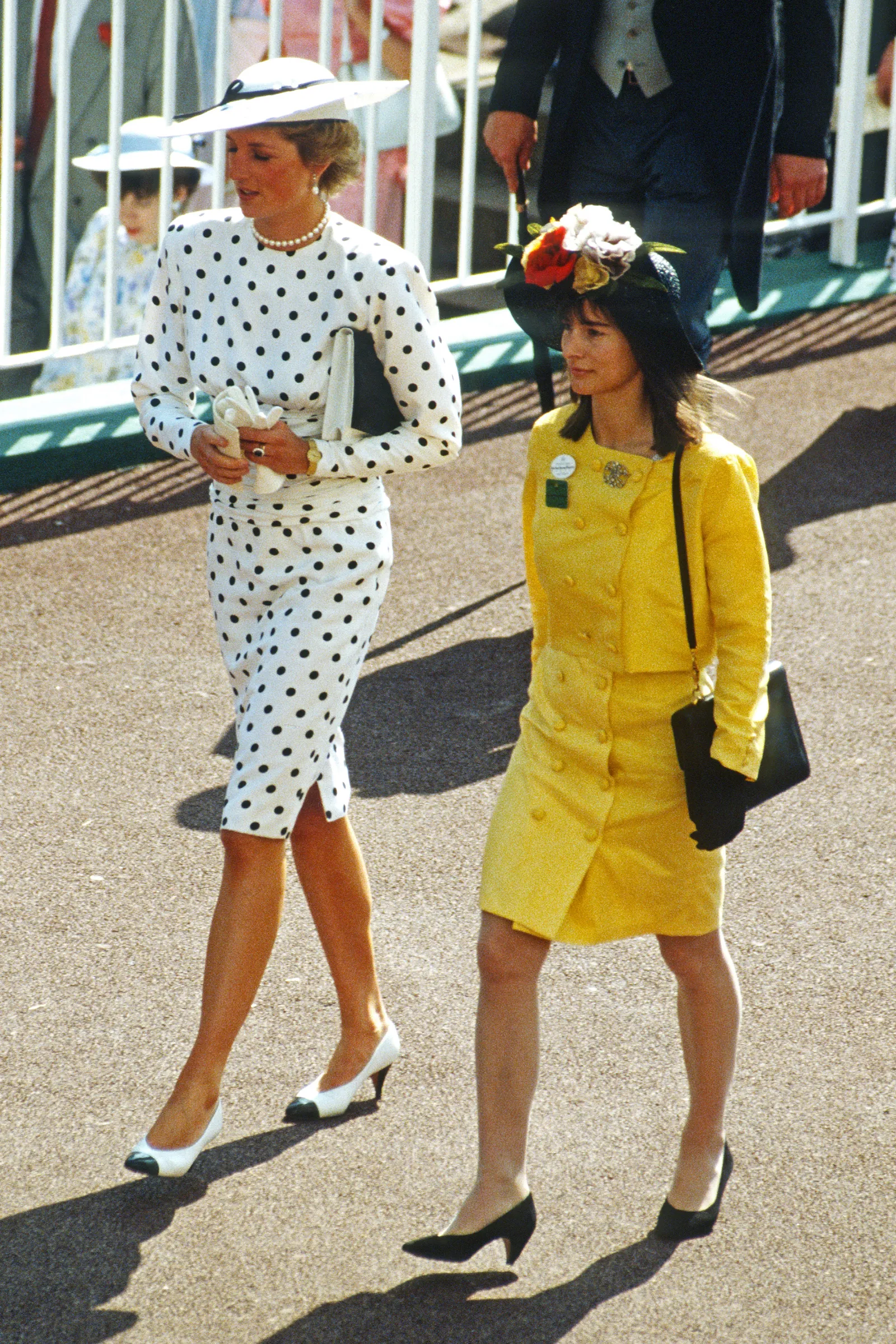 W 1986 roku księżna Walii Diana nosiła strój w grochy, który powrócił w sezonie 2025 (Fot. Anwar Hussein/Getty Images)