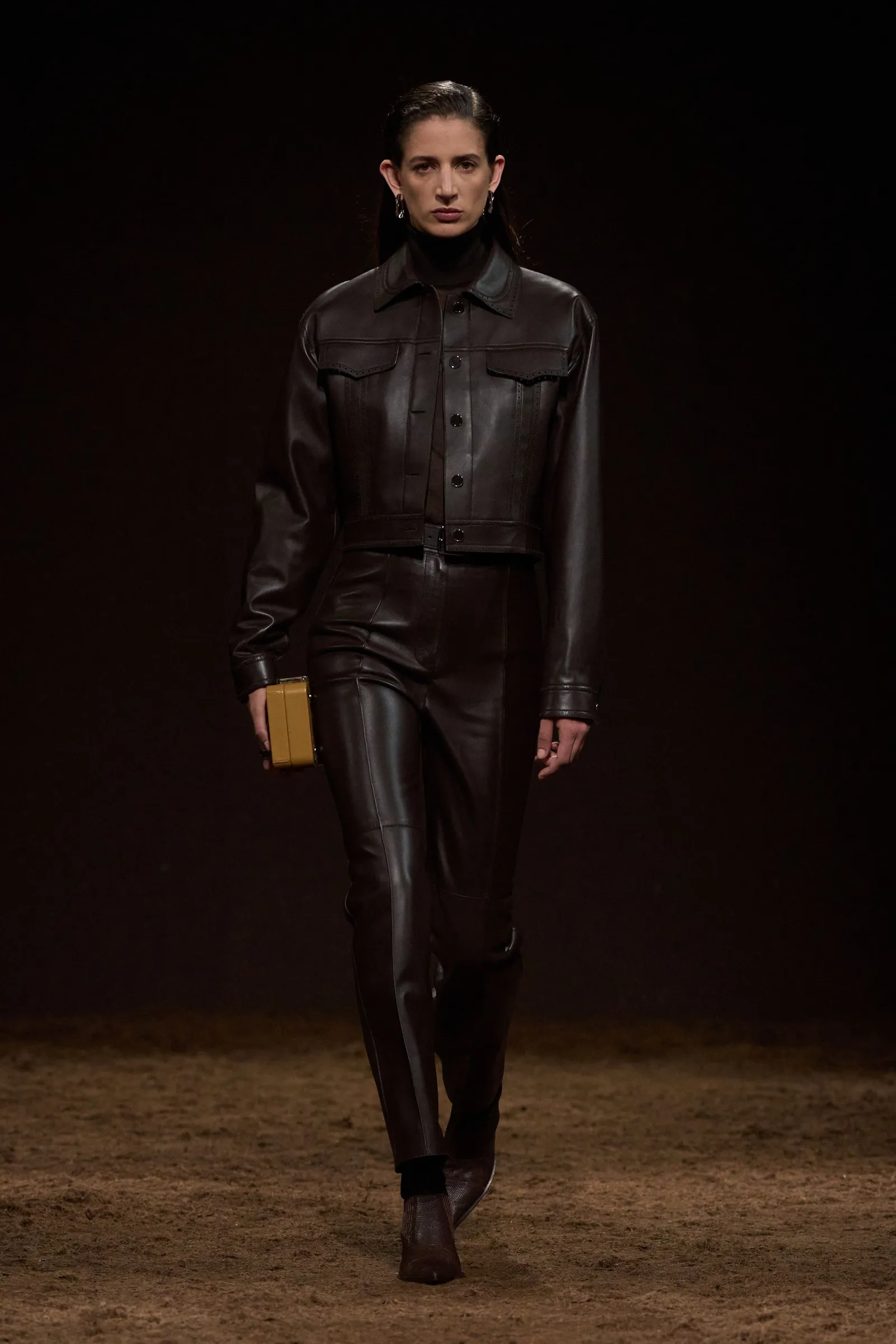 Hermès jesień-zima 2025. (Fot. Daniele Oberrauch / Gorunway)