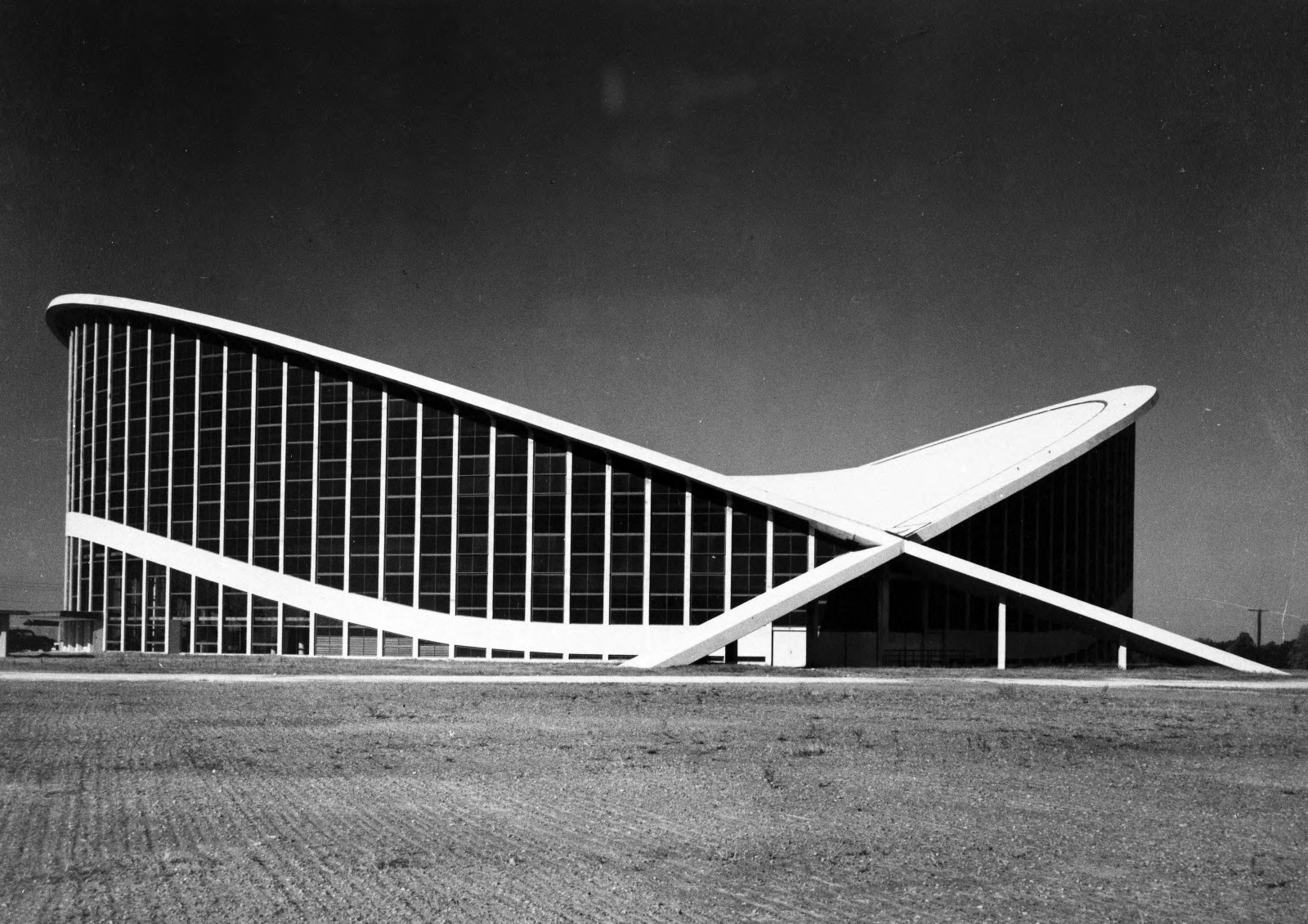 Dorton Arena w Raleigh, 1953 (State Archives of North Carolina)