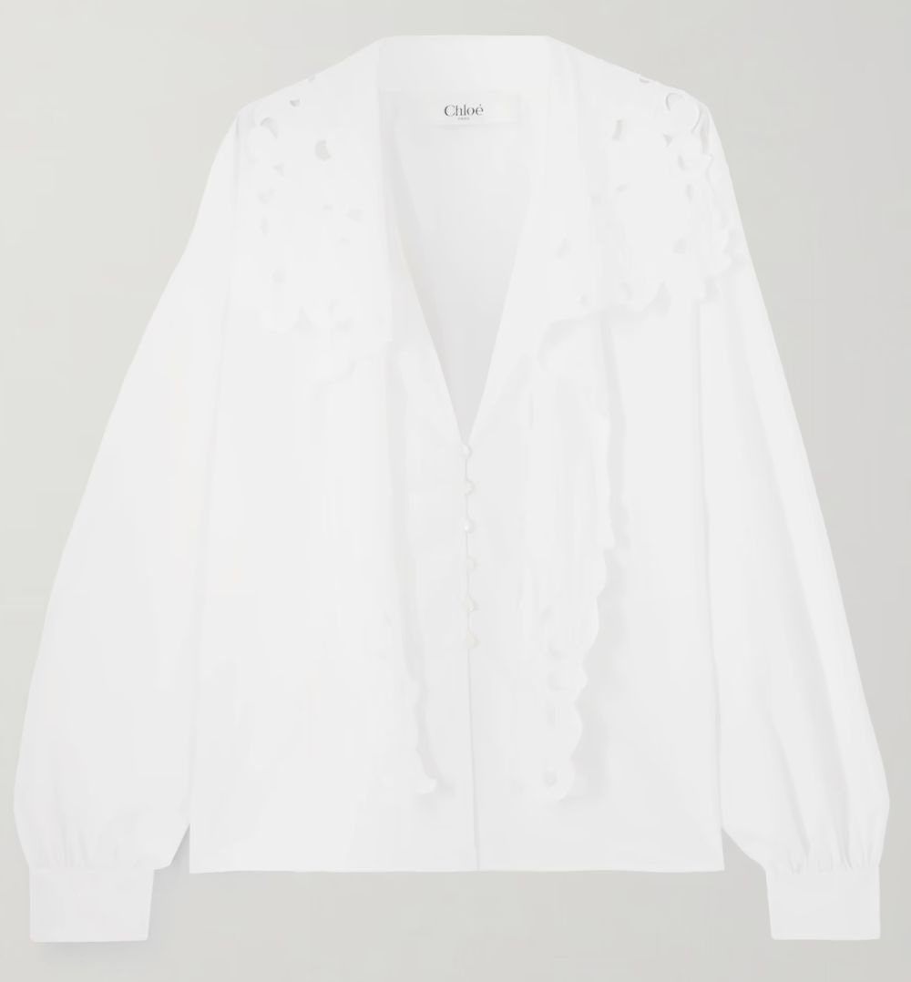 Biała bluzka boho Uniqlo, 5945 zł (Fot. materiały prasowe)
